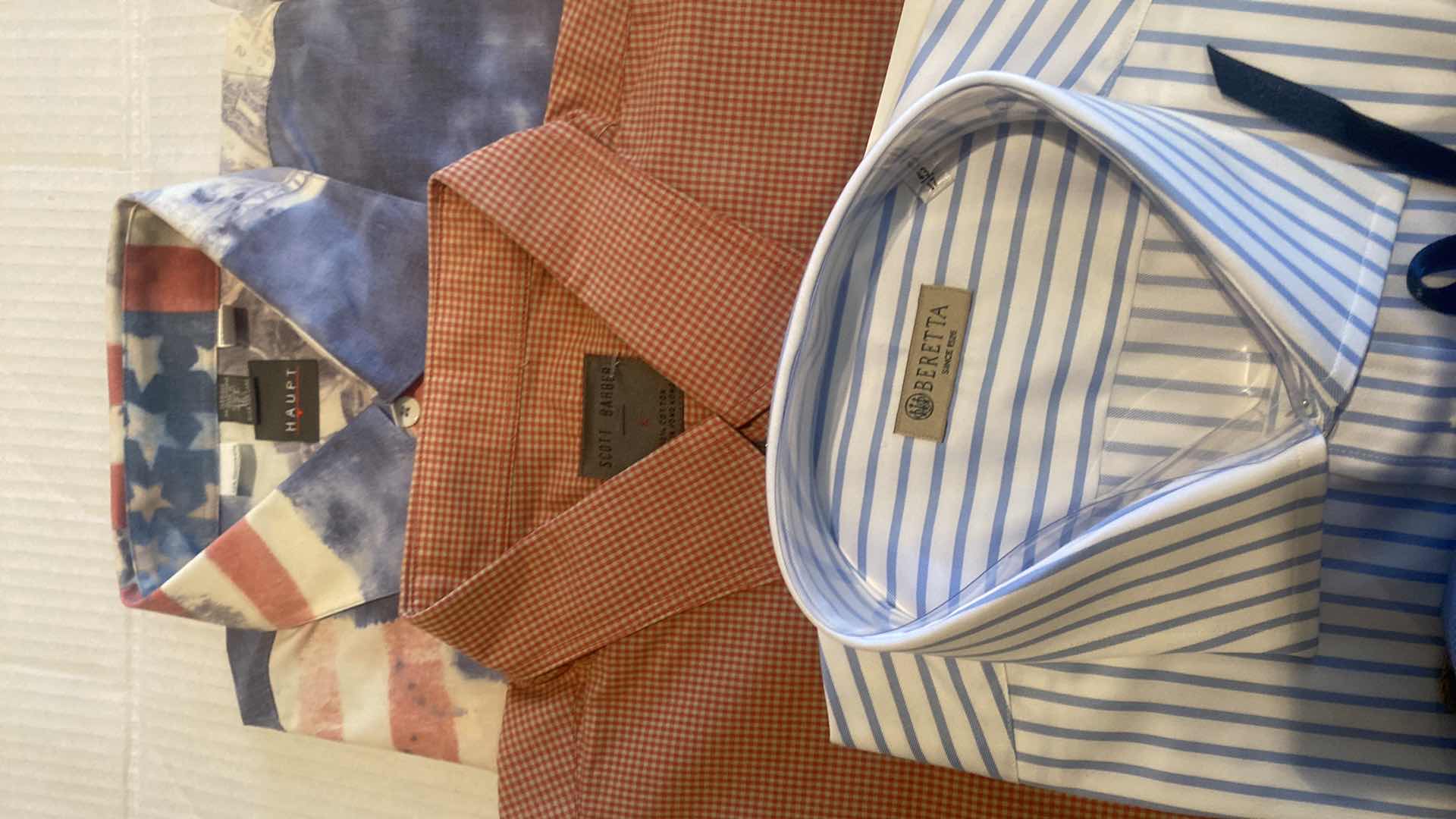 Photo 1 of 10 - LONG SLEEVE BUTTON DOWN MEN’S SHIRTS SIZE L (MOST ARE NEW)