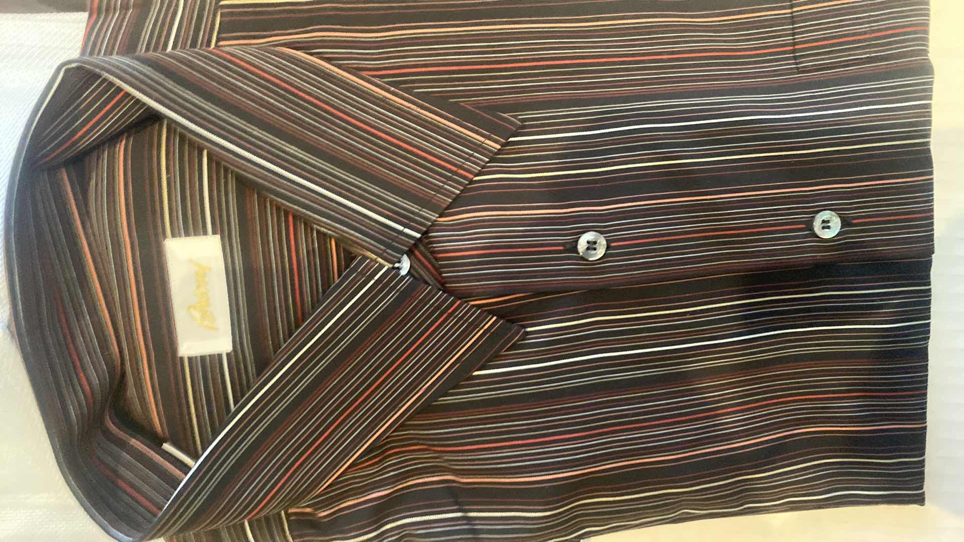 Photo 1 of 10 - DESIGNER LONG SLEEVE BUTTON DOWN MEN’S SHIRTS SIZE XL (MOST ARE NEW)