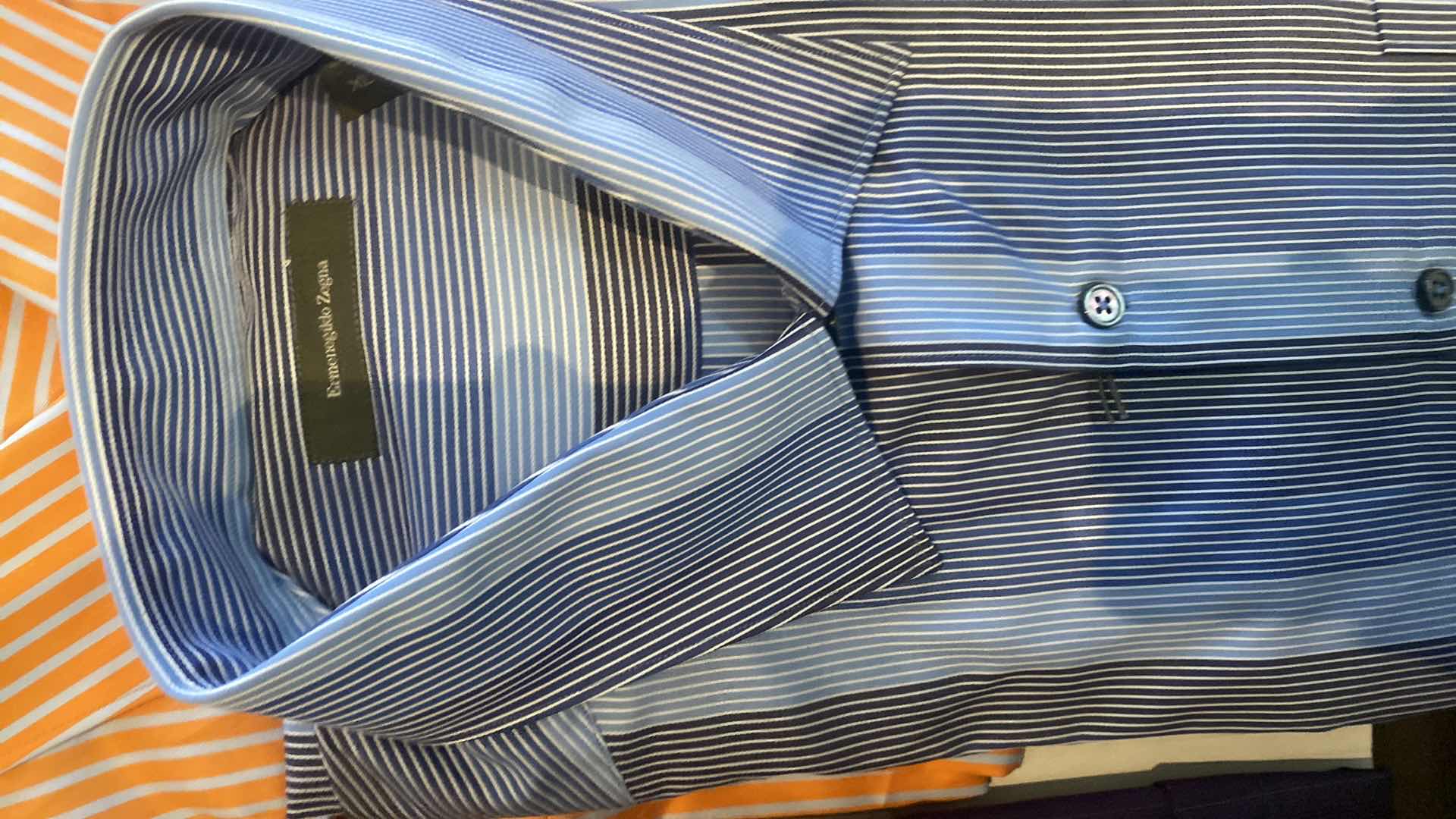 Photo 1 of 10 - DESIGNER LONG SLEEVE BUTTON DOWN MEN’S SHIRTS SIZE XL (MOST ARE NEW)