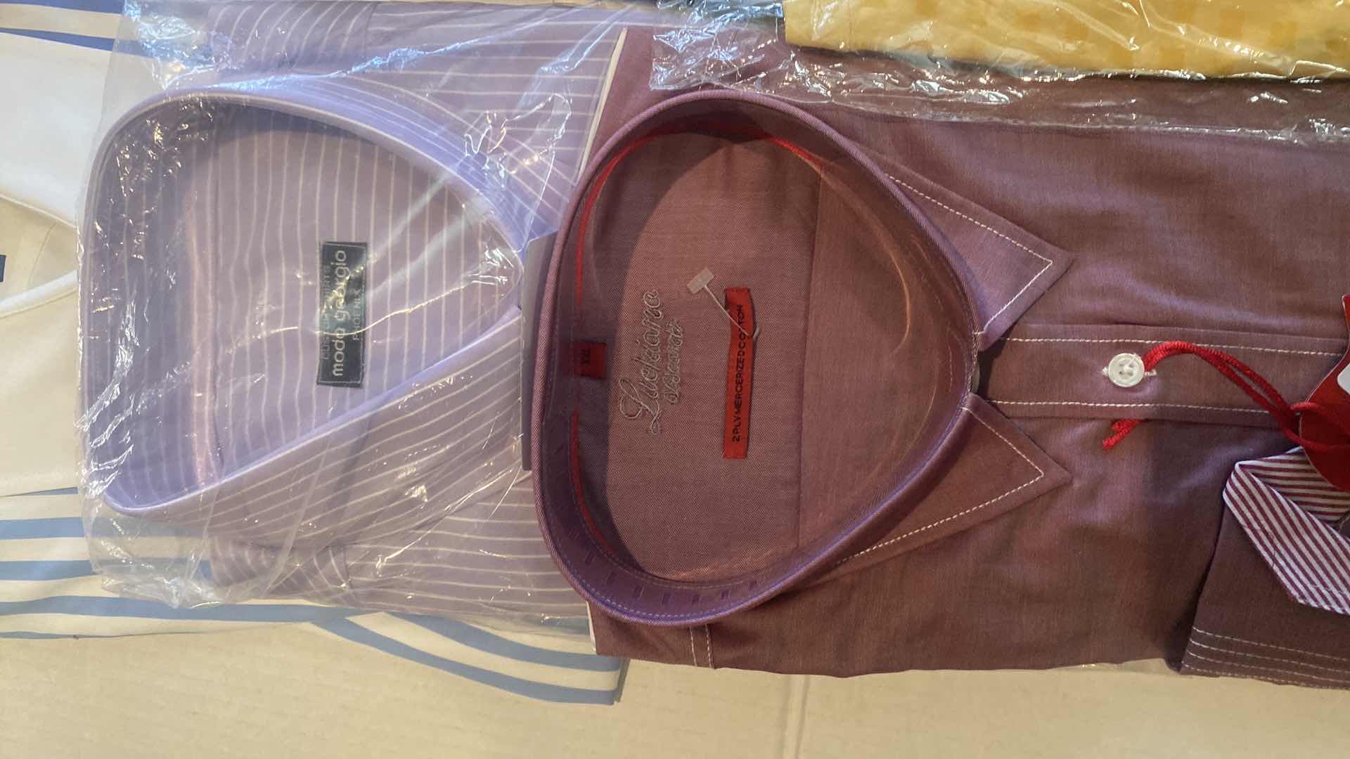 Photo 1 of 10 - DESIGNER LONG SLEEVE BUTTON DOWN MEN’S SHIRTS SIZE XL (MOST ARE NEW)