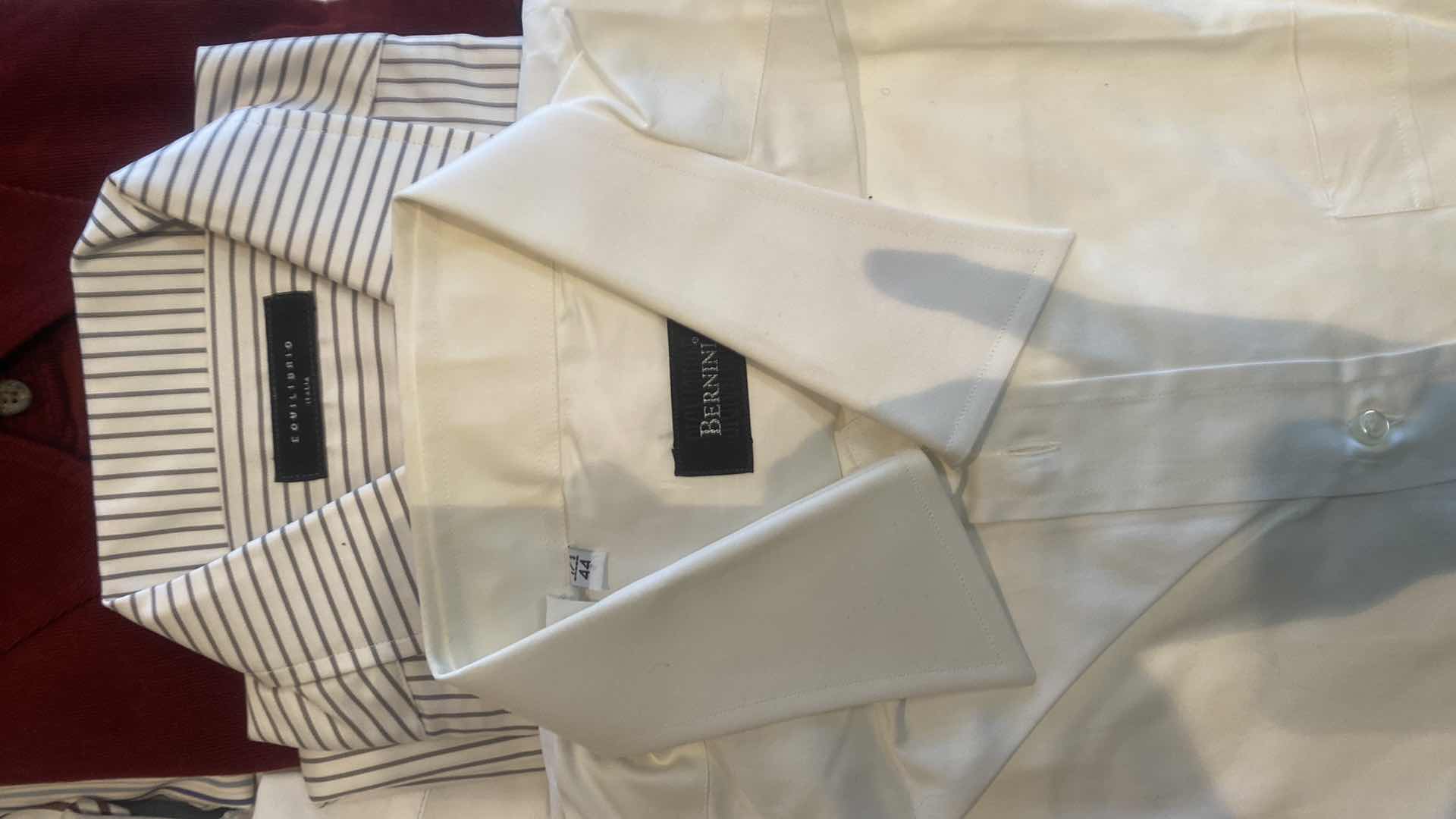 Photo 1 of 10 - DESIGNER LONG SLEEVE BUTTON DOWN MEN’S SHIRTS SIZE XL (MOST ARE NEW)