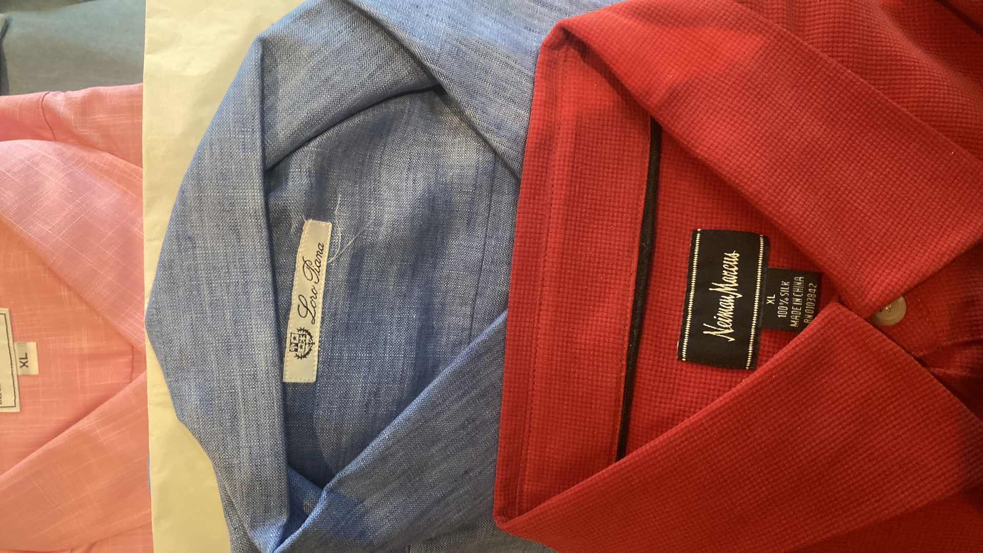 Photo 1 of 10 - DESIGNER LONG SLEEVE BUTTON DOWN MEN’S SHIRTS SIZE XL (MOST ARE NEW)