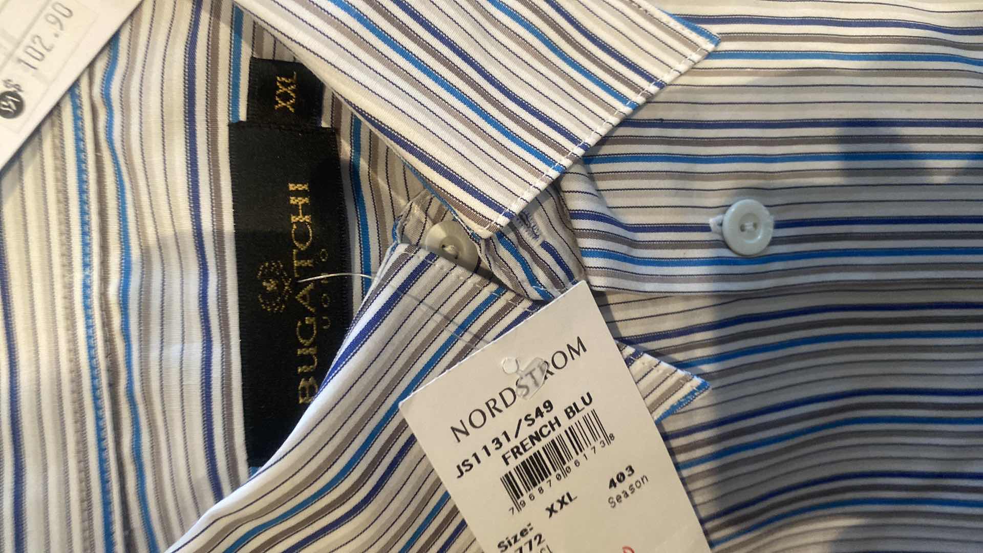 Photo 1 of 10 - DESIGNER LONG SLEEVE BUTTON DOWN MEN’S SHIRTS SIZE XXL (MOST ARE NEW)