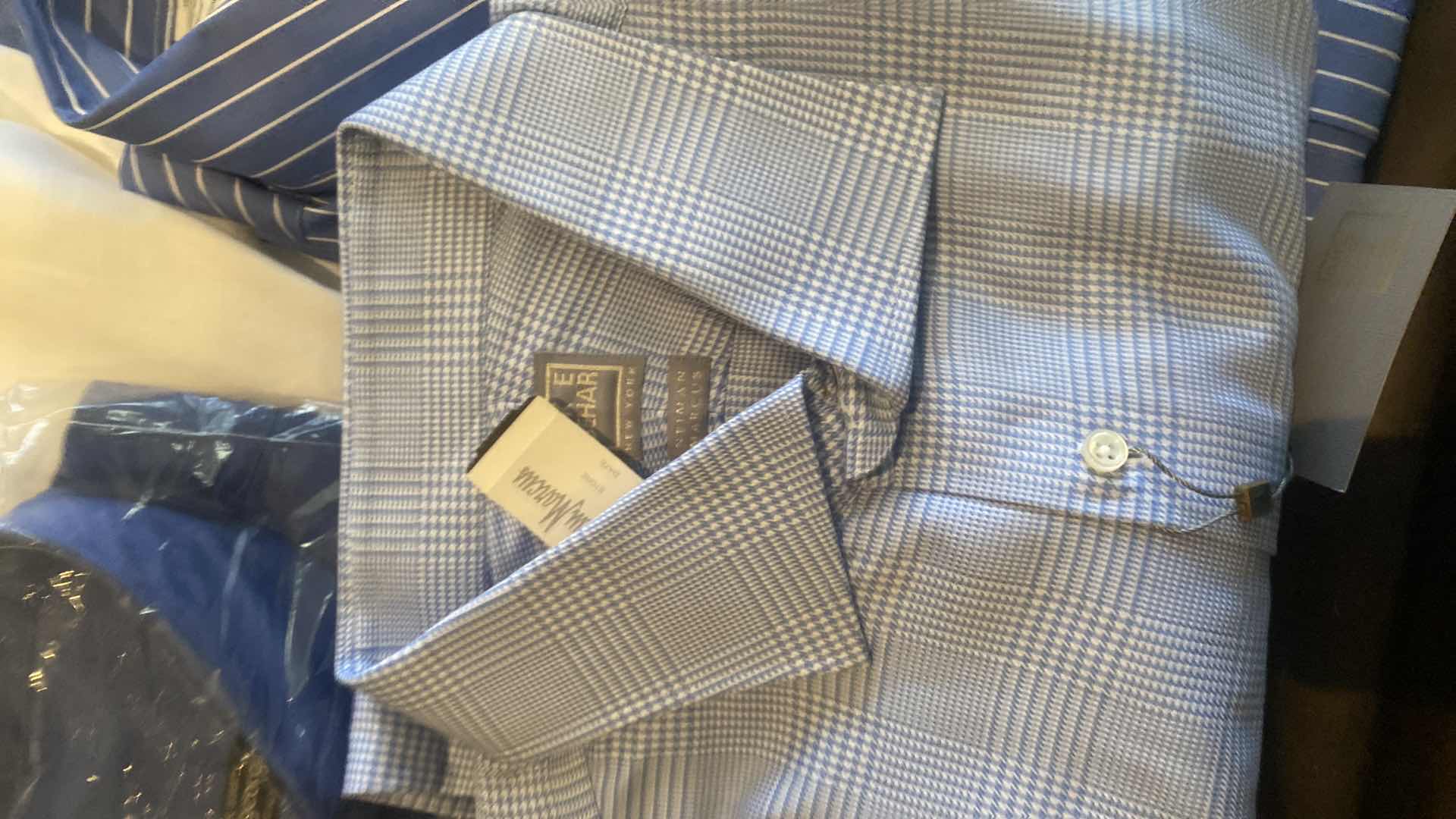 Photo 1 of 11  - DESIGNER LONG SLEEVE BUTTON DOWN MEN’S SHIRTS SIZE XXL (MOST ARE NEW)