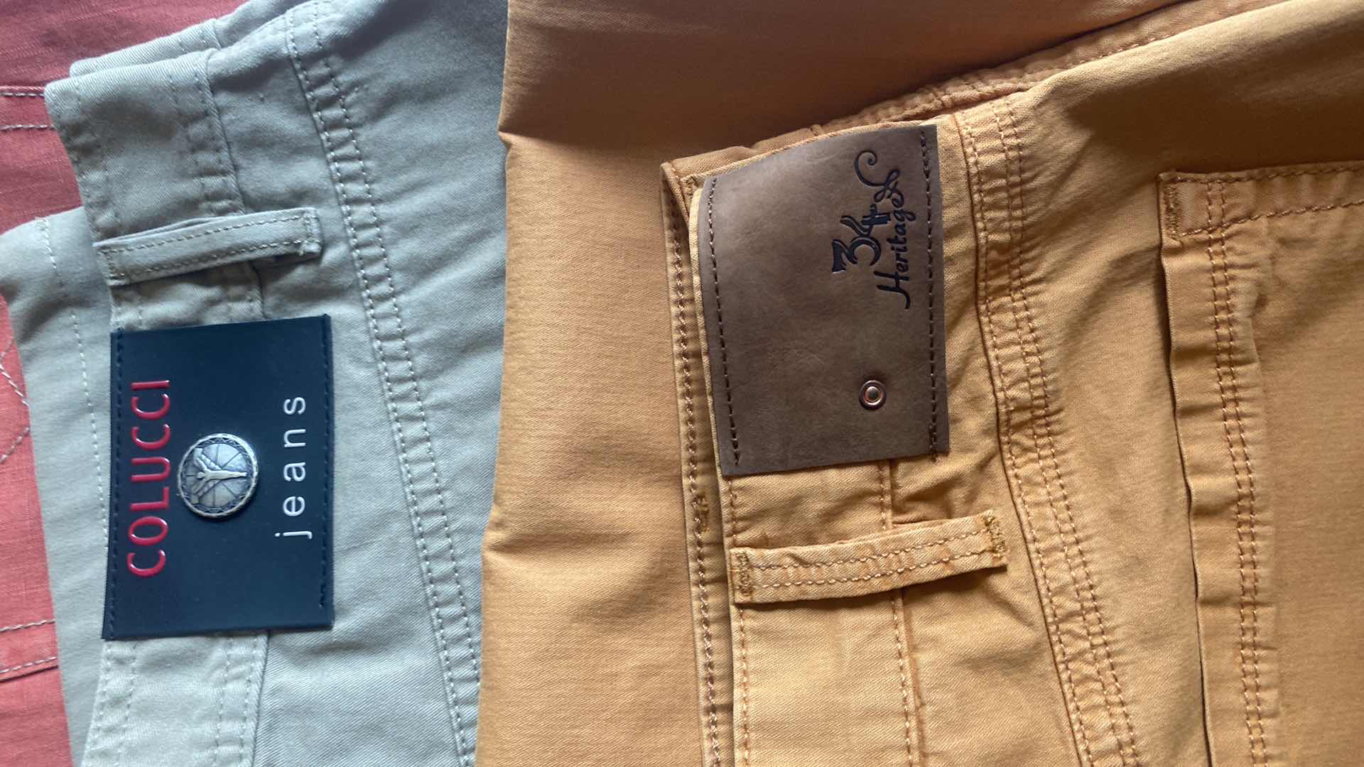 Photo 1 of 8 - MENS DESIGNER CASUAL SLACKS & JEANS SIZE 38