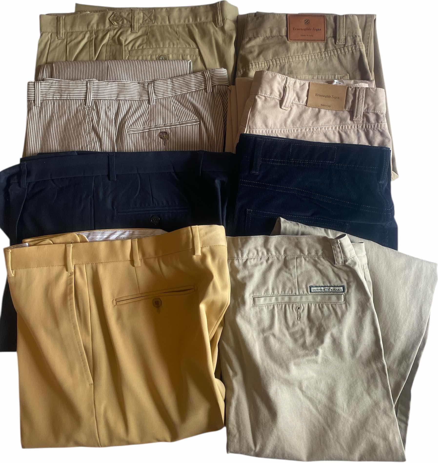 Photo 1 of 8 - MENS DESIGNER CASUAL SLACKS & JEANS SIZE 38