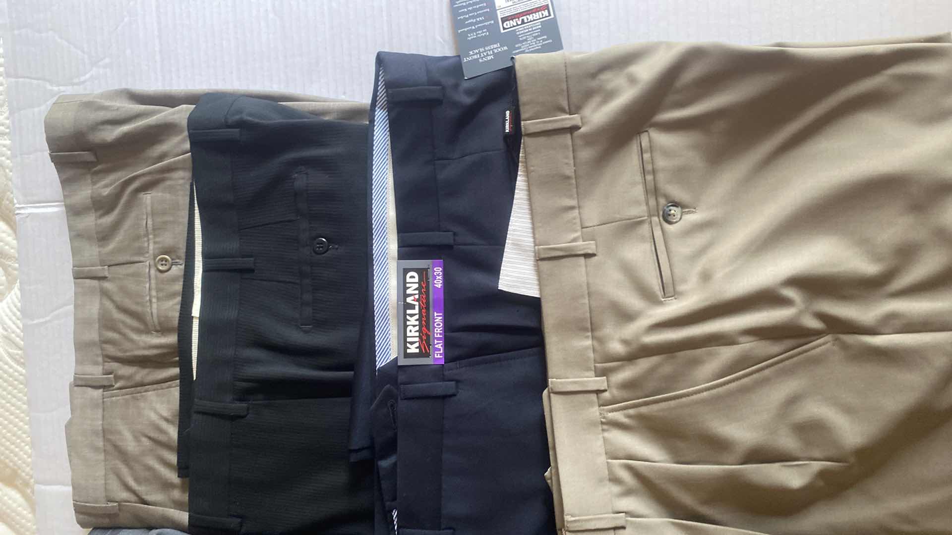 Photo 1 of 8 - MENS DESIGNER DRESS SLACKS SIZE 40