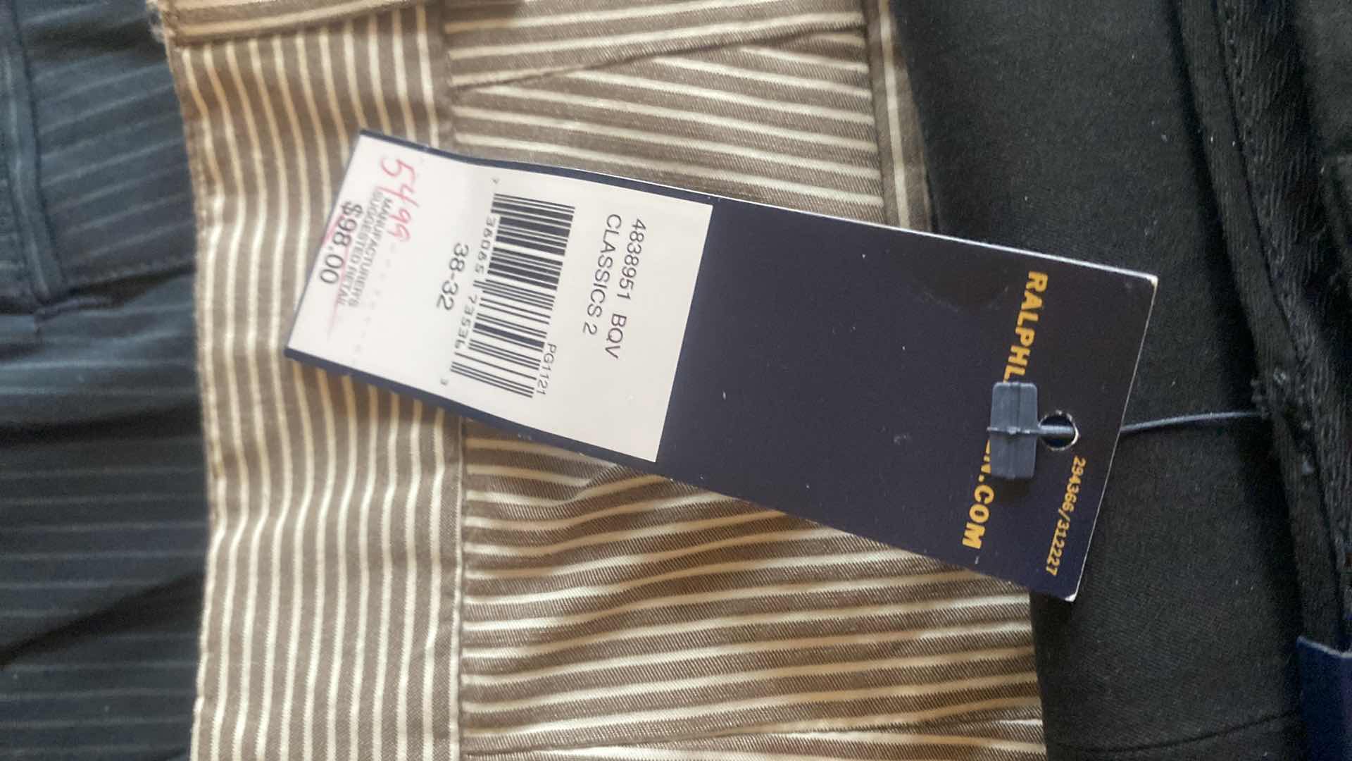 Photo 1 of 8 - MENS DESIGNER CASUAL SLACKS & JEANS SIZE 38