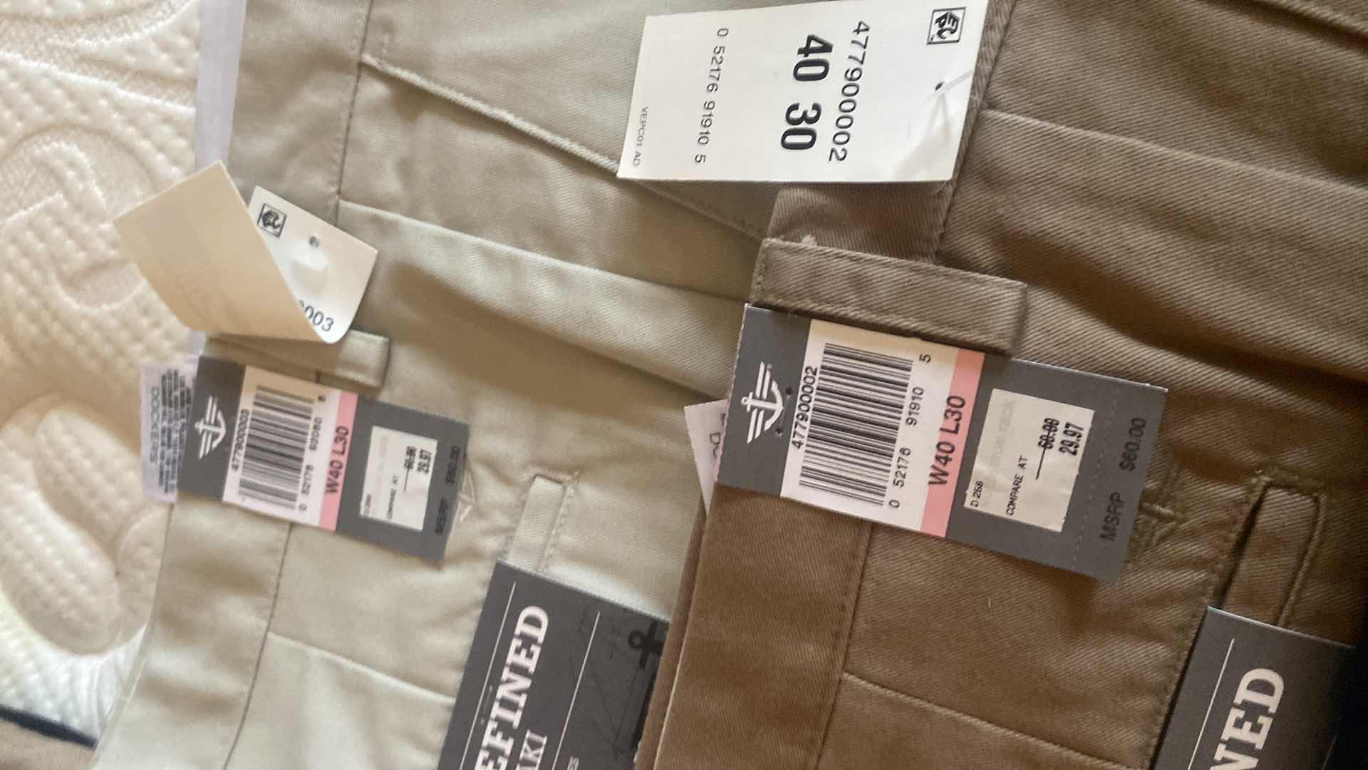 Photo 1 of 8 - MENS DESIGNER CASUAL SLACKS & JEANS SIZE 40