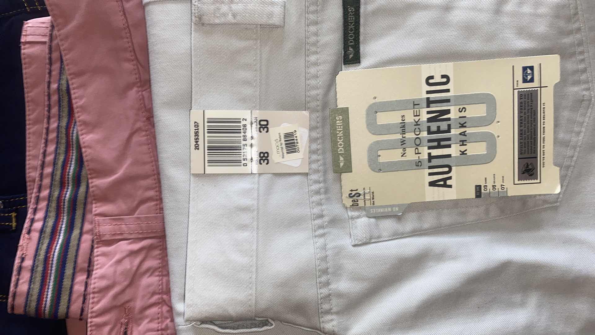 Photo 1 of 8 - MENS DESIGNER CASUAL SLACKS & JEANS SIZE 38