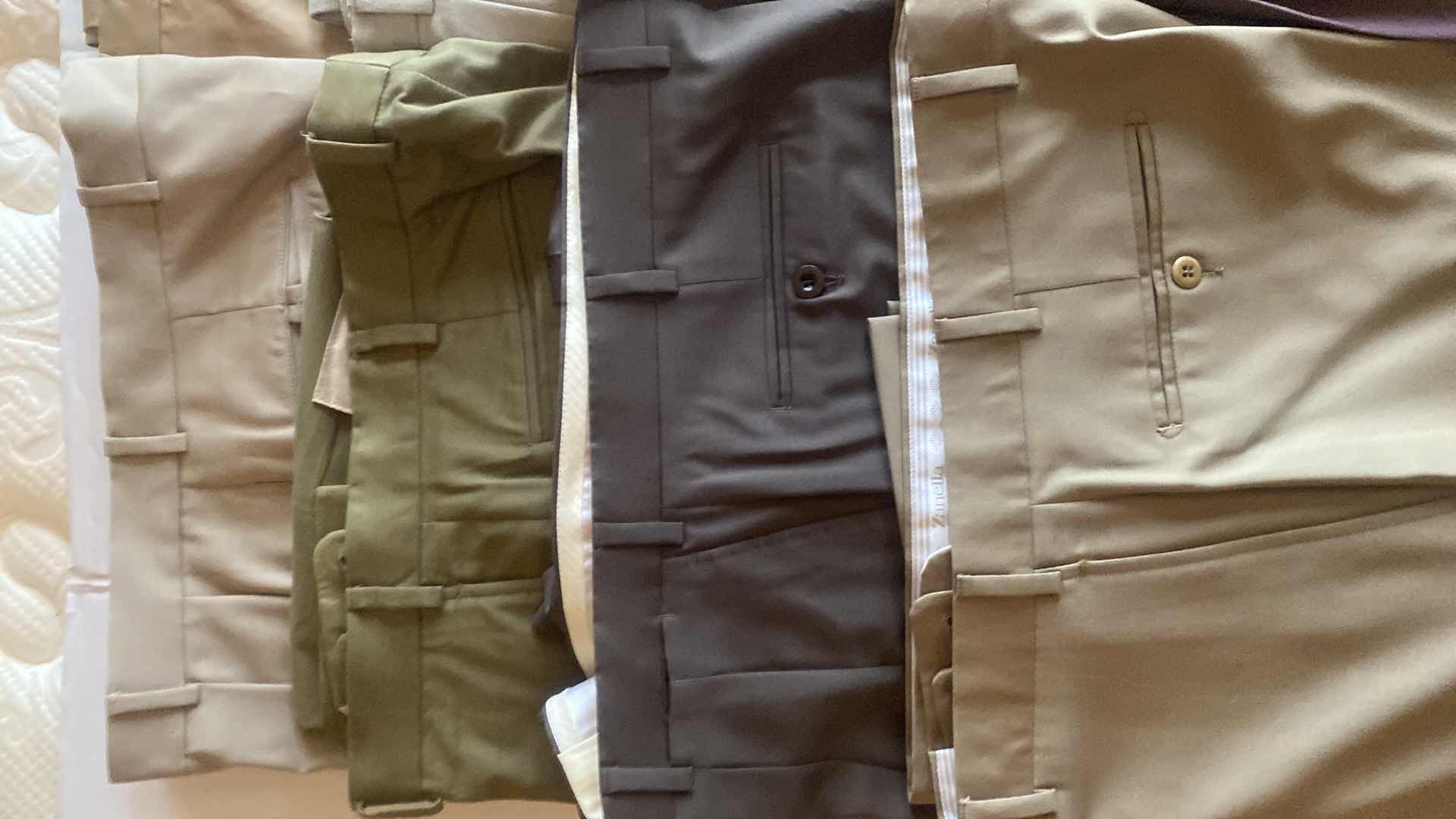 Photo 1 of 8 - MENS DESIGNER DRESS SLACKS  SIZE 38