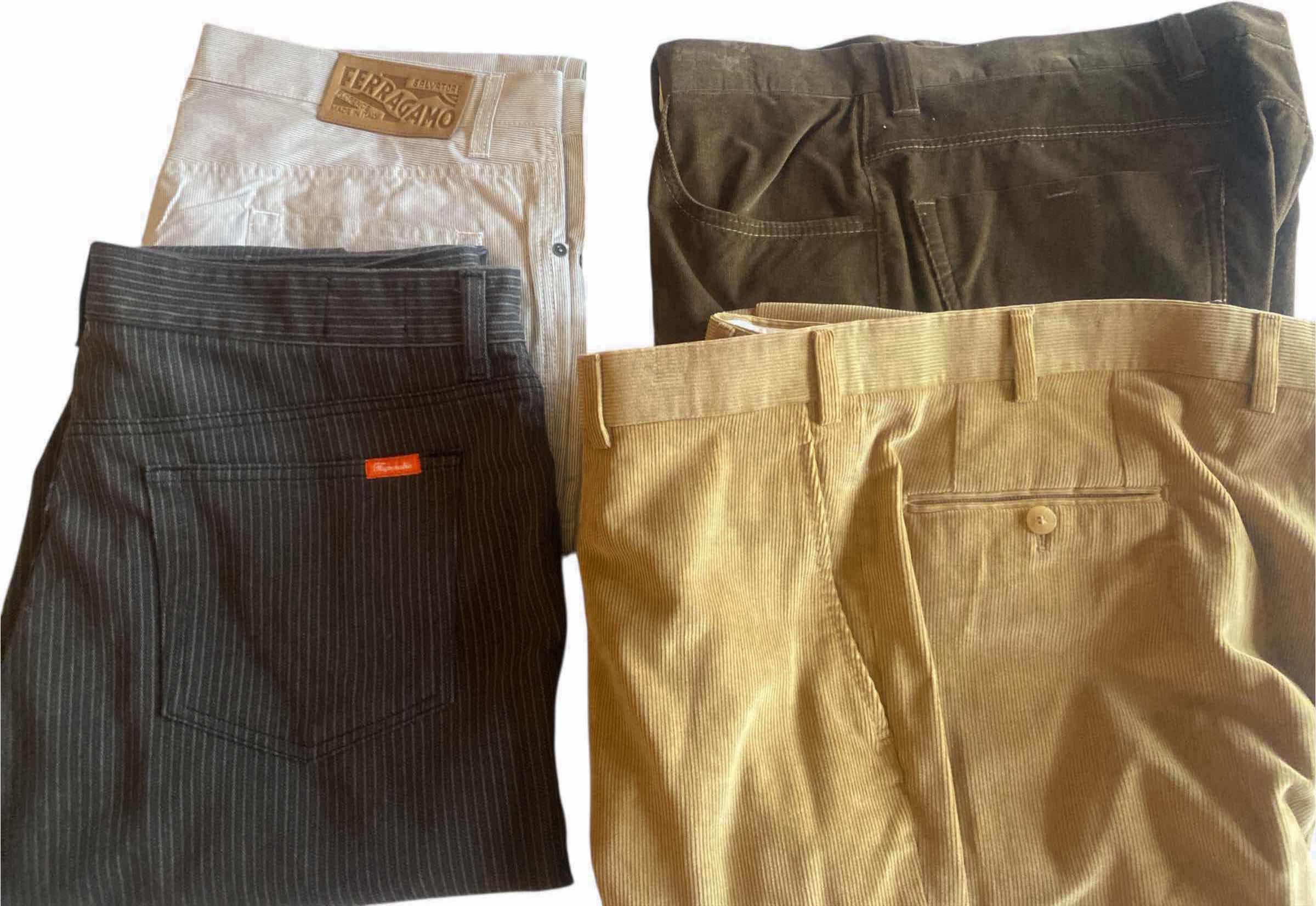 Photo 1 of 4 - MENS DESIGNER CASUAL SLACKS & JEANS SIZE 38