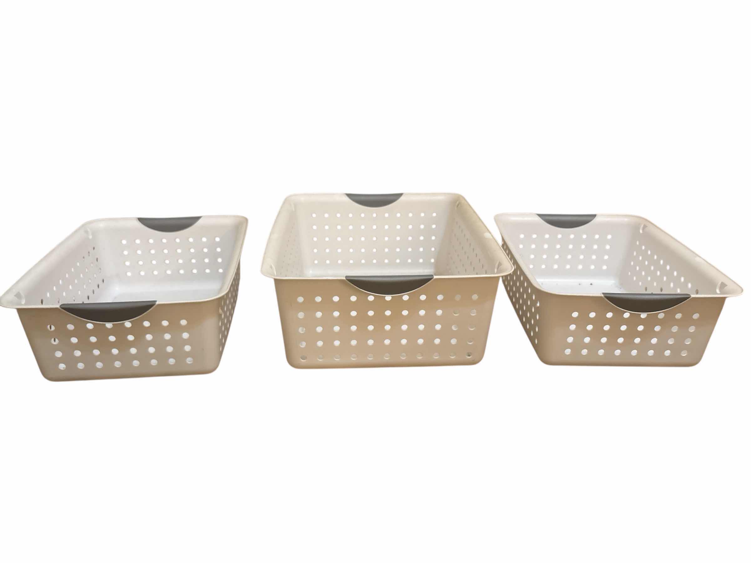 Photo 1 of (6)PCS STERILITE STORAGE BASKET 16”X13”H6”