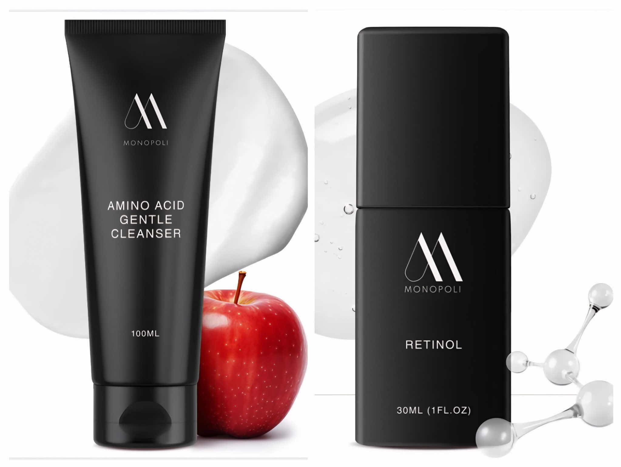 Photo 1 of AMINO ACID GENTLE CLEANSER & RETINOL SERUM -EXPIRATION 2027 RETAIL $67.00