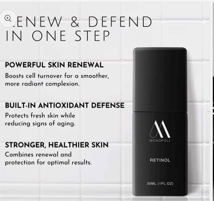 Photo 1 of AMINO ACID GENTLE CLEANSER & RETINOL SERUM -EXPIRATION 2027 RETAIL $67.00