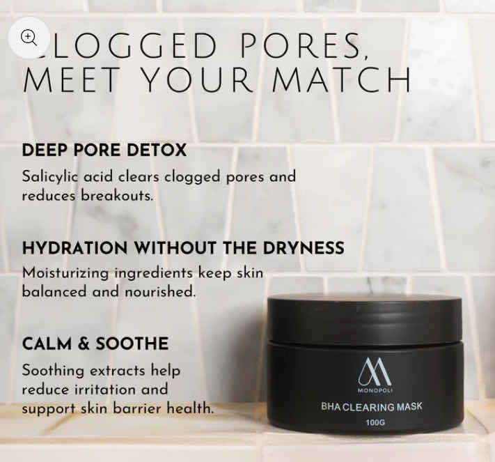 Photo 1 of EXFOLIATING FACE PADS & BHA CLEARING MASK - EXPIRATION 2027 - RETAIL $71.00