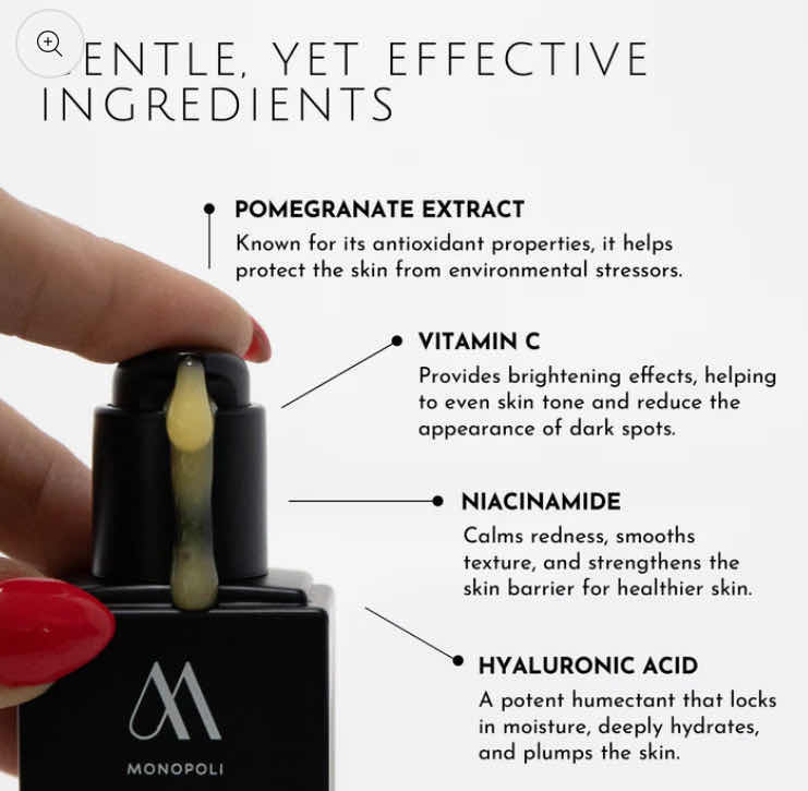 Photo 1 of 10% POMEGRANATE VITAMIN C & CLEAR CONFIDENCE SERUM - EXPIRATION 2027 - RETAIL $69.00