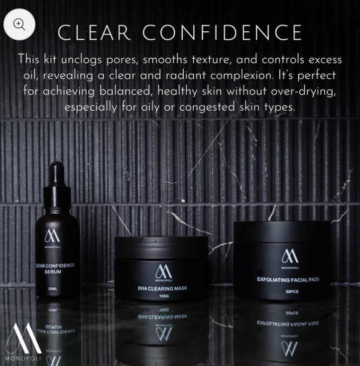 Photo 1 of CLEAR CONFIDENCE KIT & GLOW ON THE GO KIT - EXPIRATION 2027 - RETAIL $83.00
