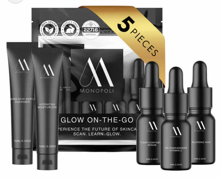 Photo 1 of DAILY ESSENTIALS KIT & GLOW ON THE GO KIT - EXPIRATION 2027 - RETAIL $89.00