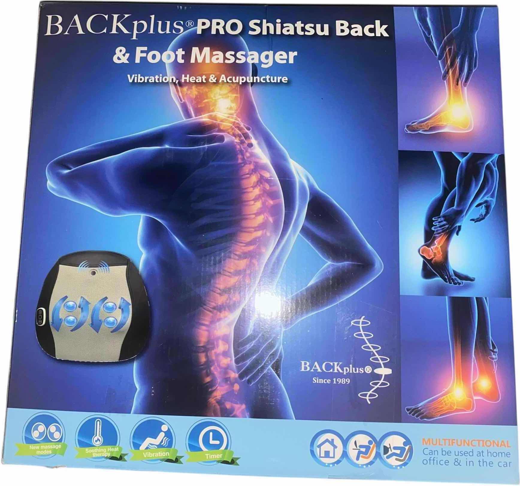 Photo 1 of NEW BACK PLUS PRO SHIATSY BACK & FOOT MASSAGER