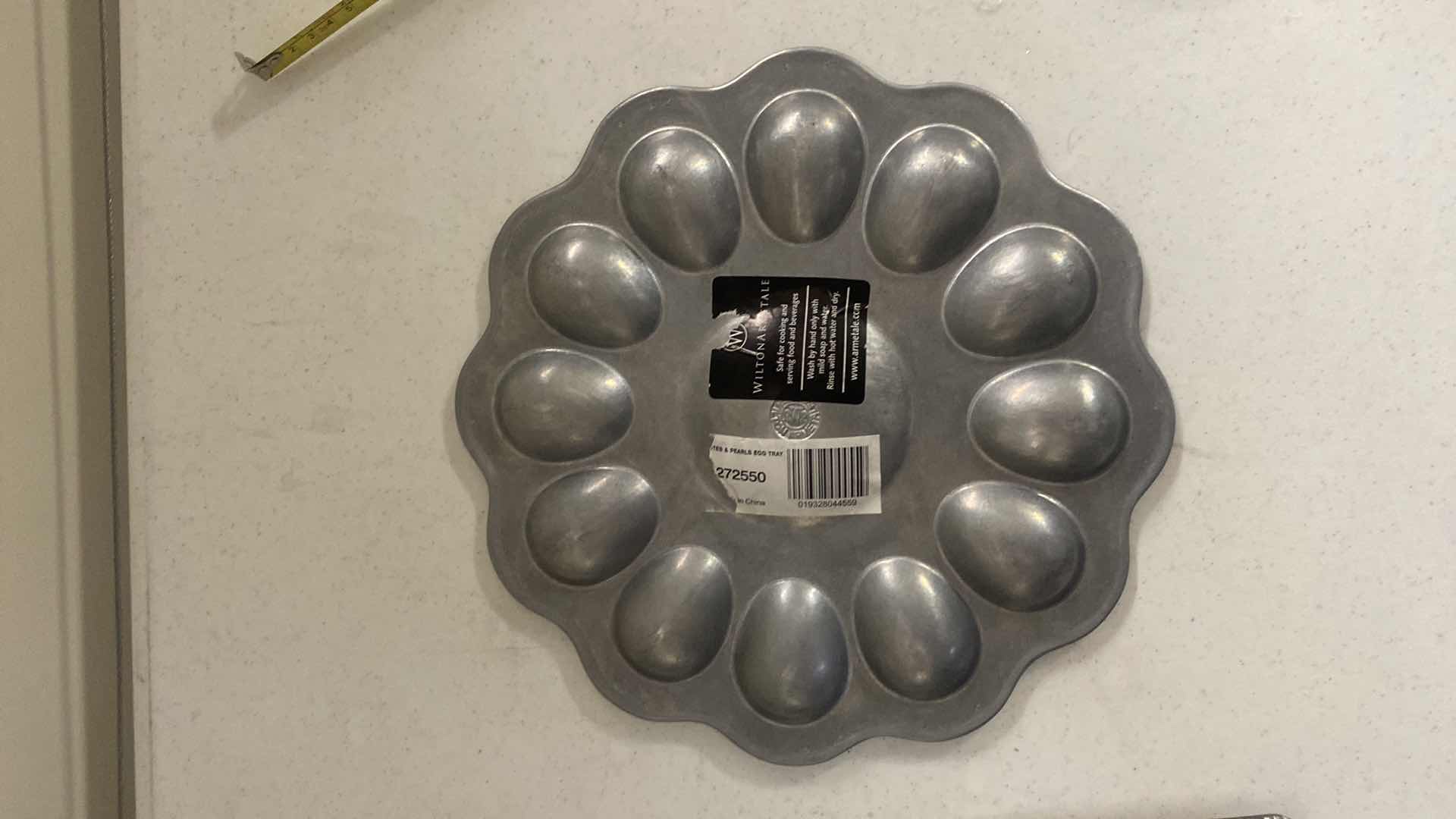 Photo 1 of VINTAGE WILTON ARMETALE EGG TRAY