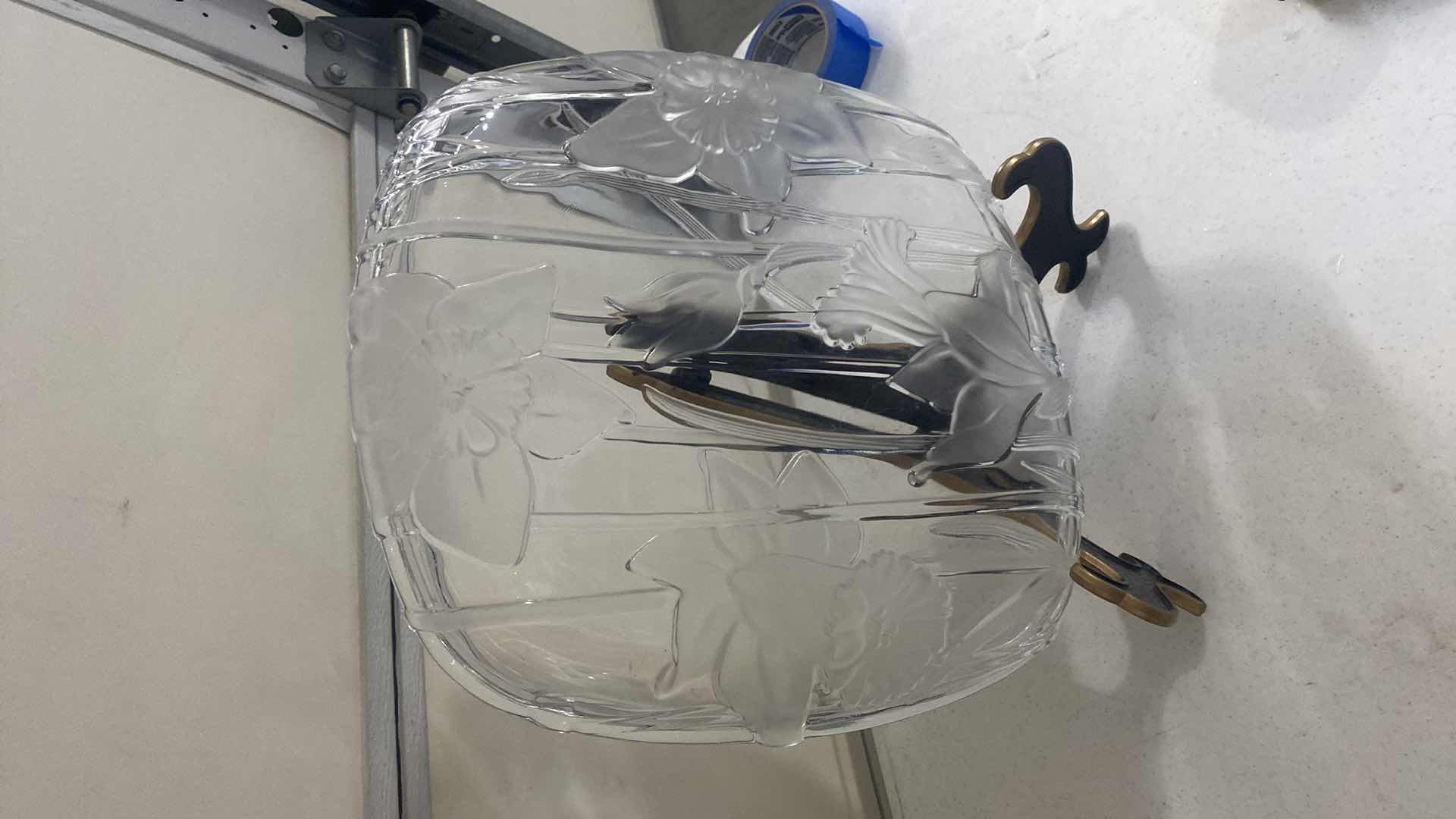 Photo 1 of MIKASA FLORAL IMPRINT PLATER 13”