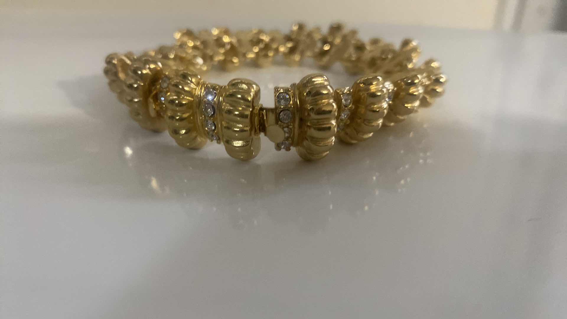 Photo 1 of VINTAGE CAMROSE & CROSS FASHION ACCESSORY BRACELET WORN BY JACQUELINE BOUVIER KENNEDY