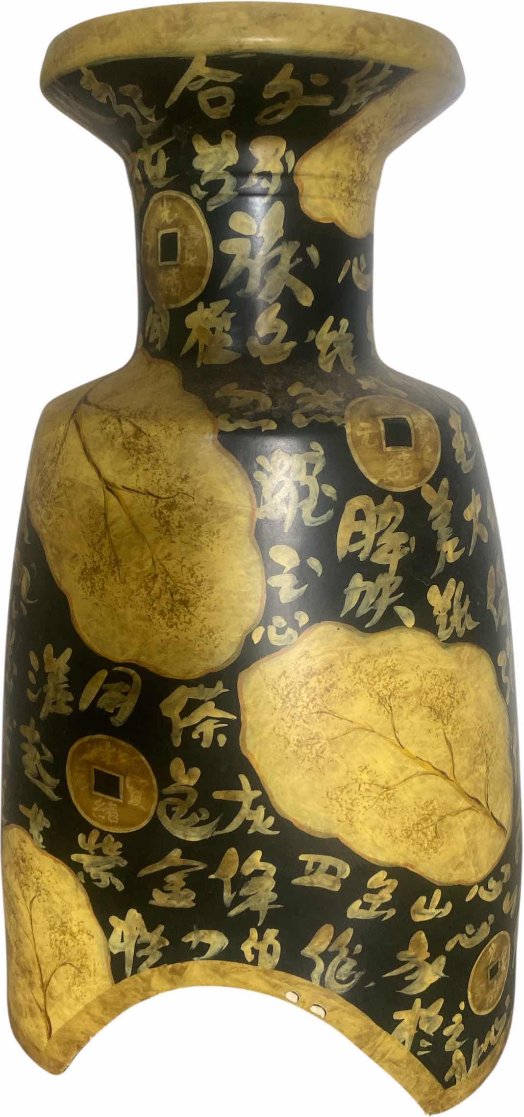 Photo 1 of GARCIA IMPORTS CHINESE INSPIRED HEAVY VASE /UMBRELLA STAND 12” X 20”