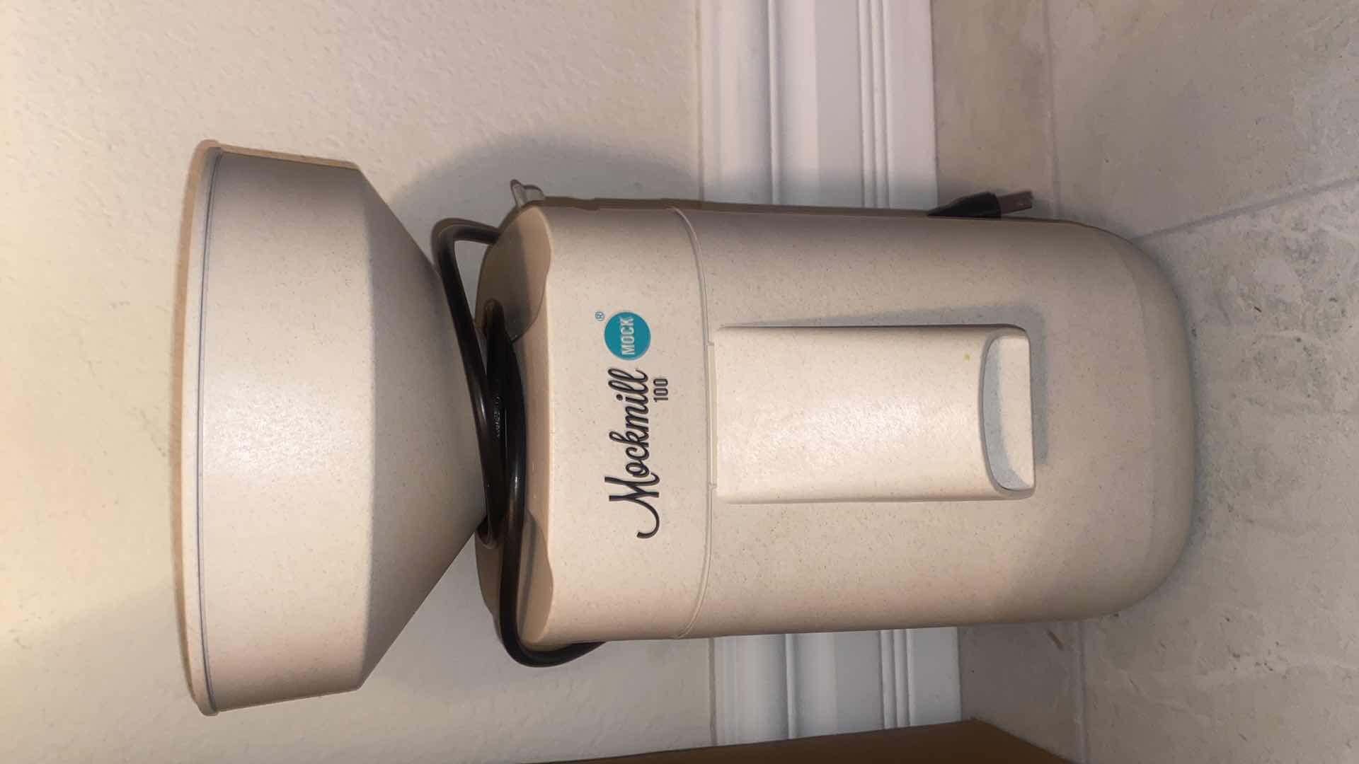 Photo 1 of MOCKMILL 100 STONE GRAIN MILL MADE IN GERMANY (WHEAT BERRIES IN GAMMA CONTAINER ALSO AVAILABLE SOLD SEPARATELY)