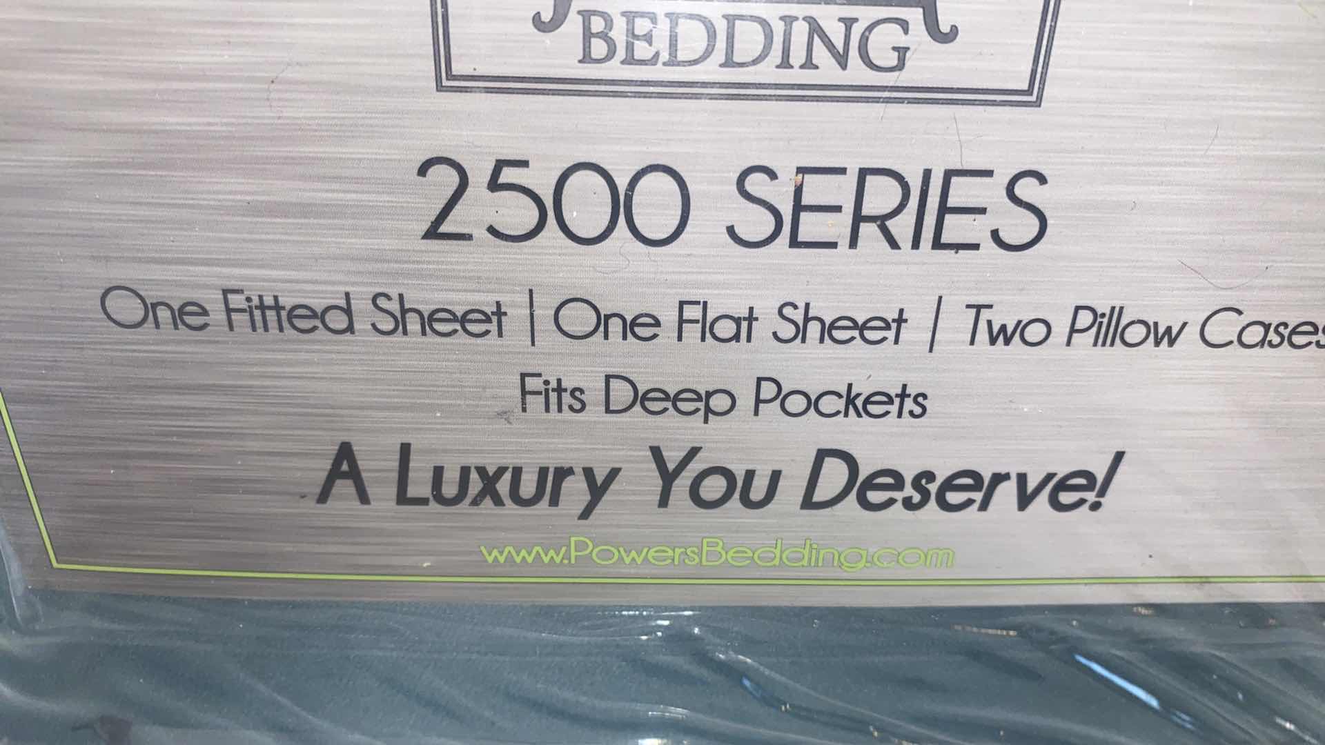 Photo 1 of NEW POWERS BEDDING BAMBOO QUEEN SIZE SHEETS