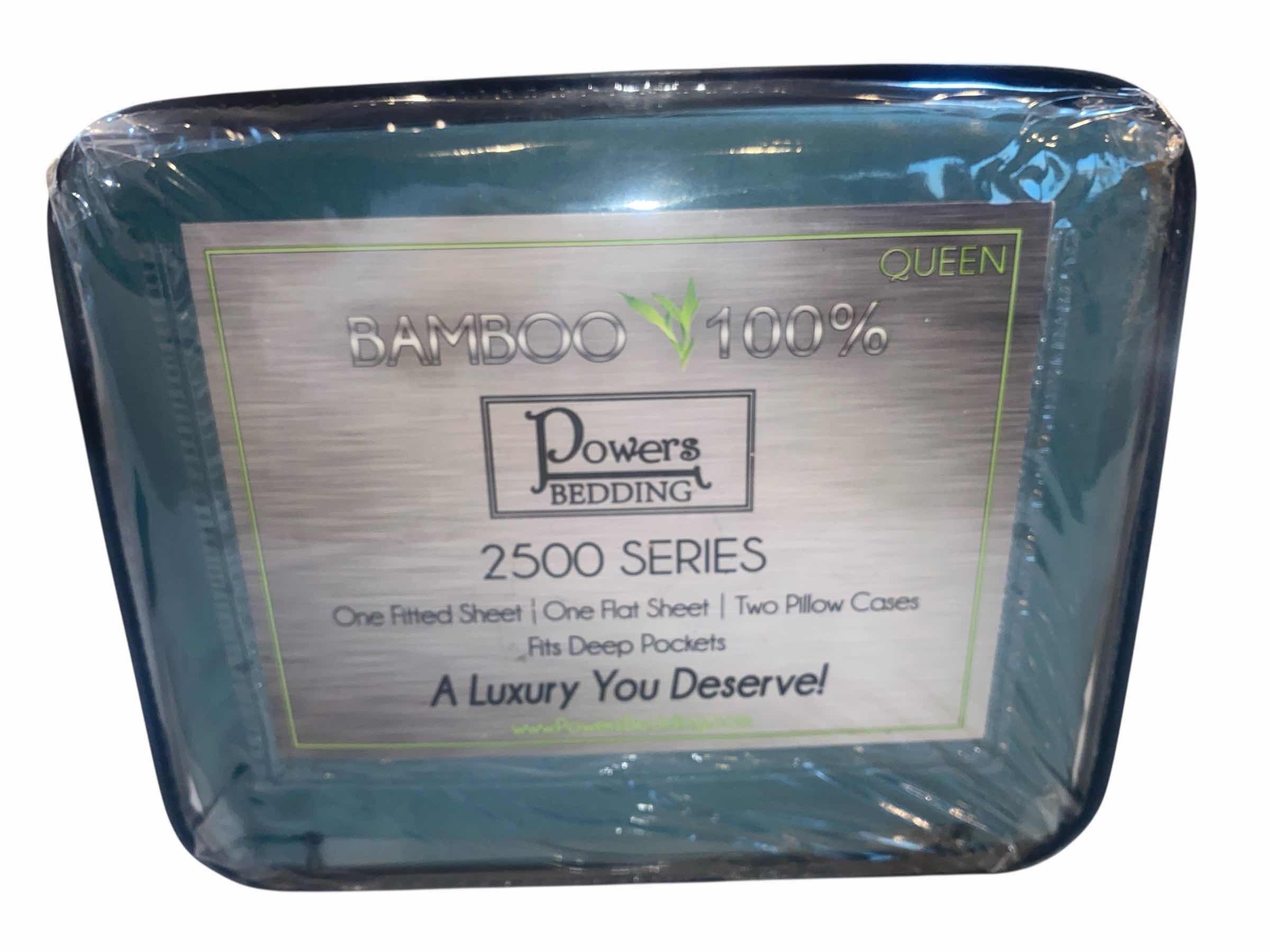 Photo 1 of NEW POWERS BEDDING BAMBOO QUEEN SIZE SHEETS