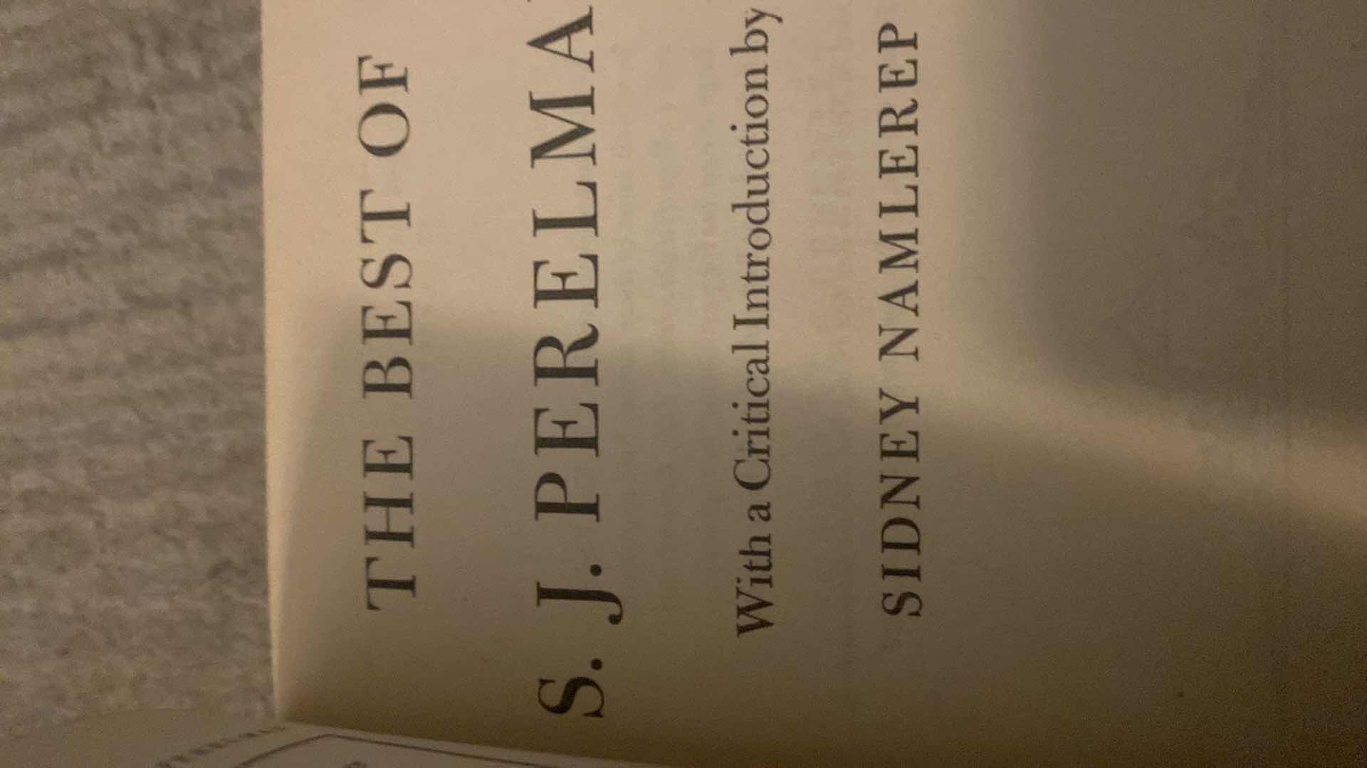 Photo 1 of VINTAGE THE MODERN LIBRARY NEW YORK THE BEST OF S. J. PERELMAN & COLLECTED STORIES OF RING LARDNER