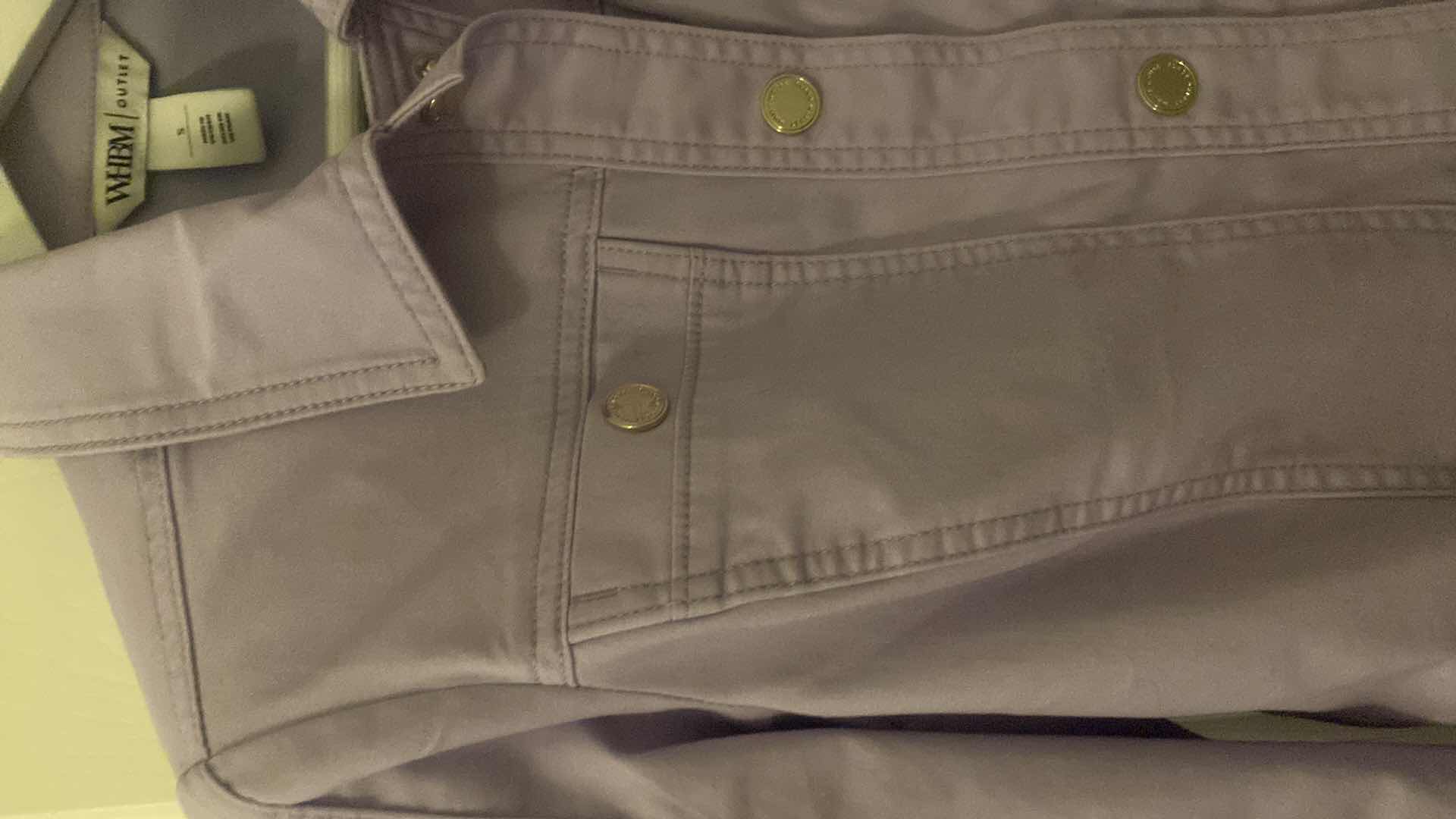 Photo 1 of WOMENS WHITE HOUSE BLACK MARKET LILAC JACKET SIZE SMALL