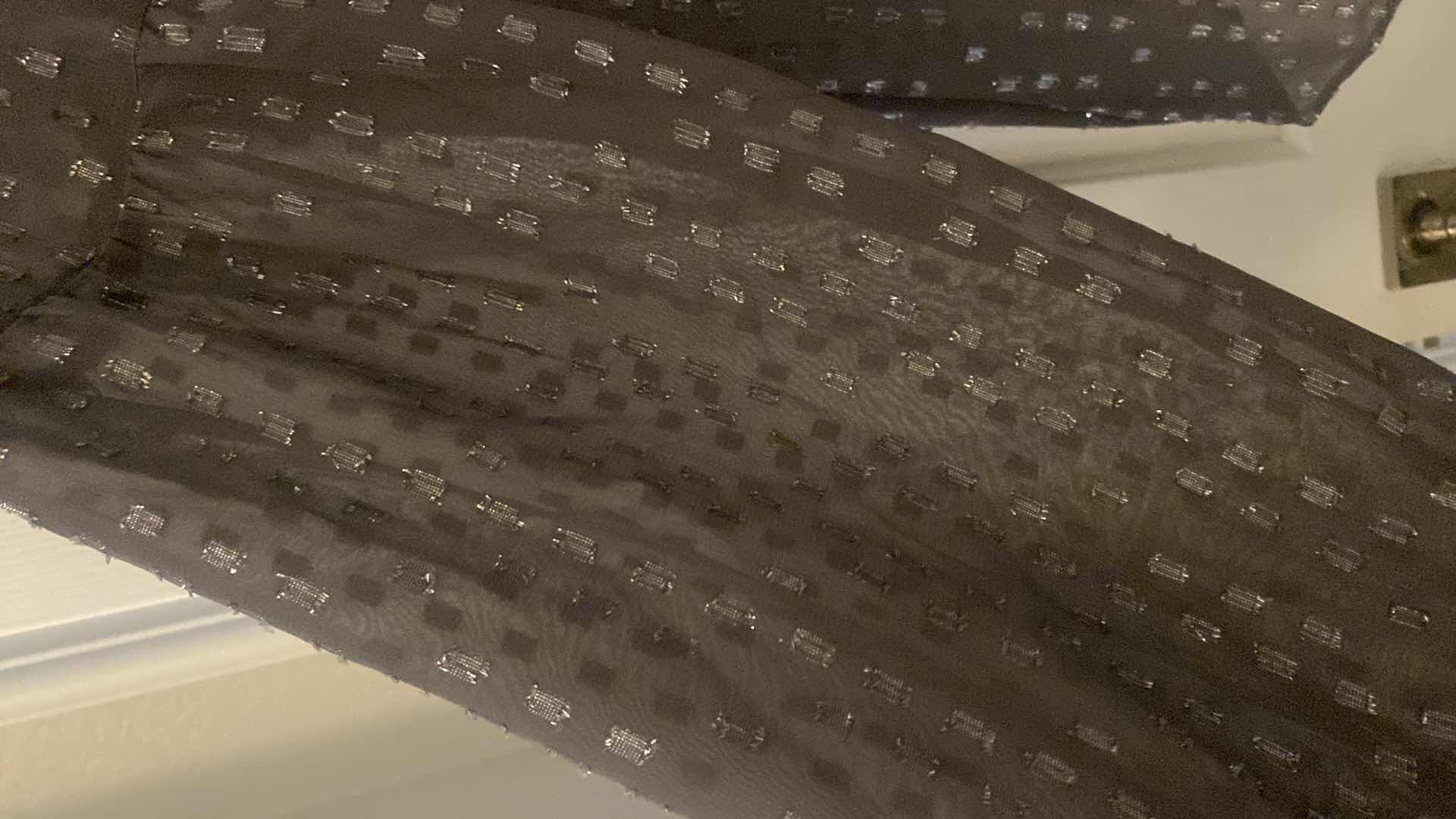 Photo 1 of WOMENS CHICOS GRAY EMBELLISHED BLOUSE SIZE 1 (8-10 MEDIUM)