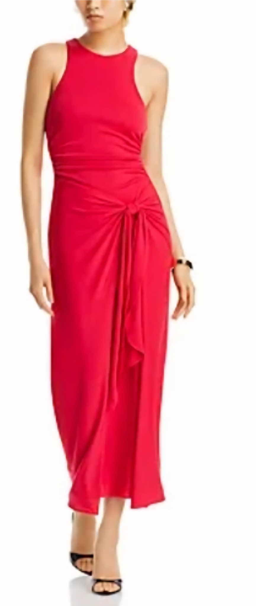 Photo 1 of WOMENS DESIGNER 5a7 CINQ A SEPT CAMILLA RED ANDIE DRESS SIZE 8