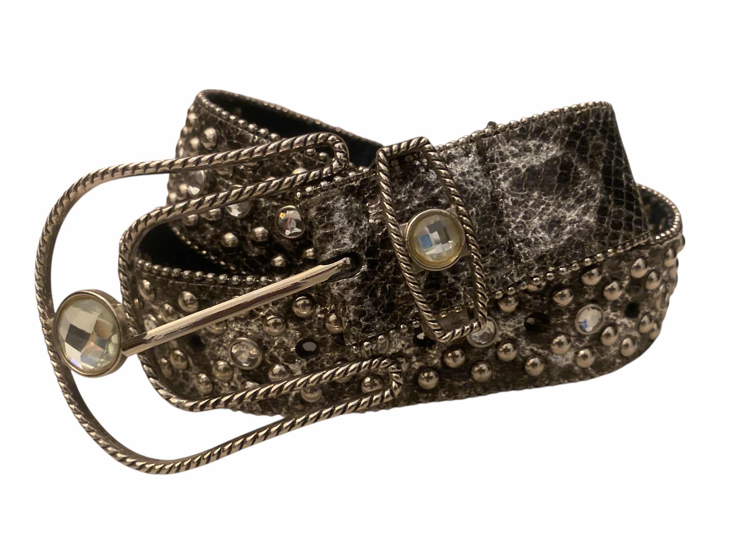 Photo 1 of WOMENS WESTERN BELT WITH RHINESTONES SIZE SMALL