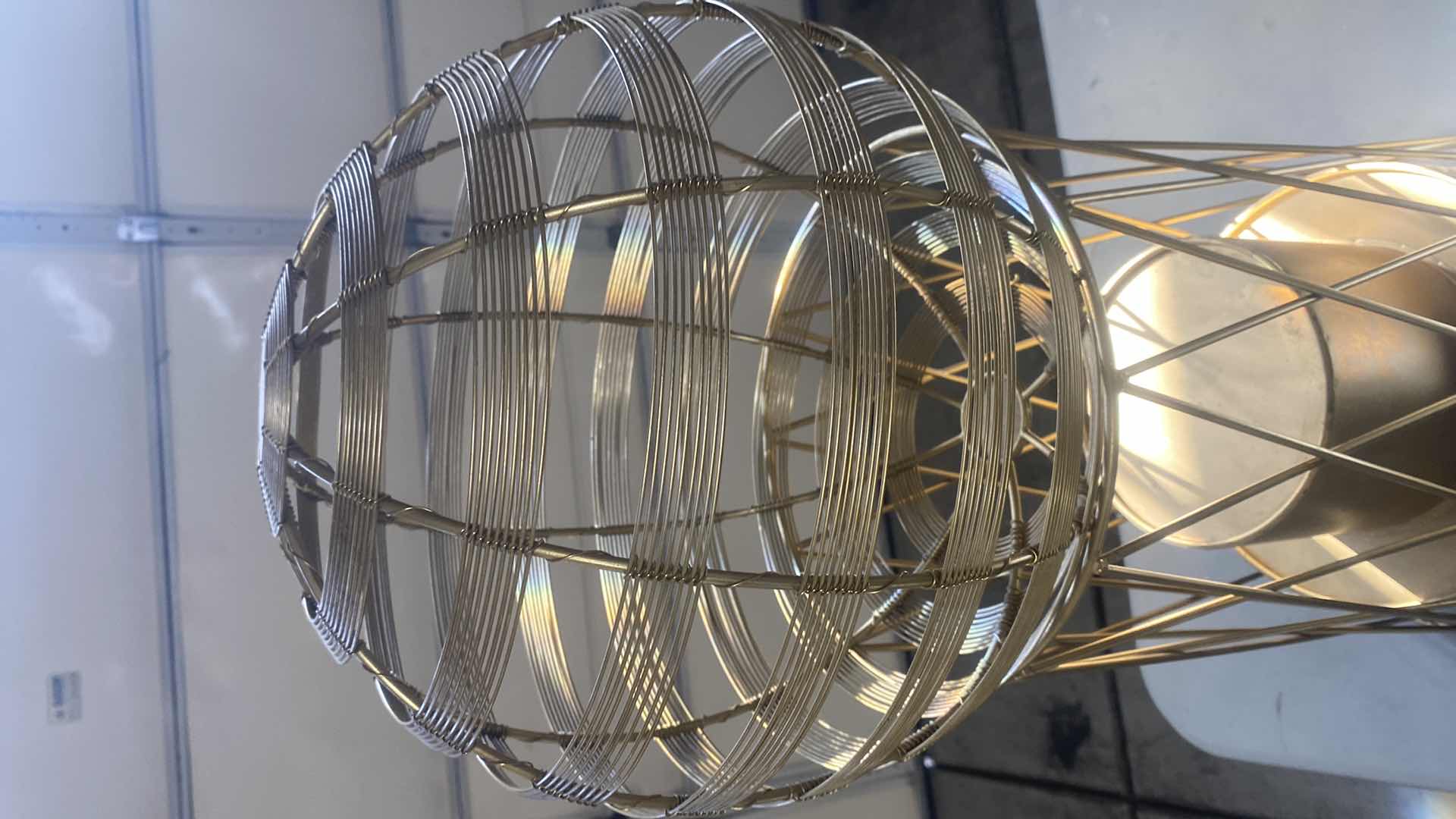 Photo 1 of GOLD ALUMINA BALL DECOR 11“ X 25“