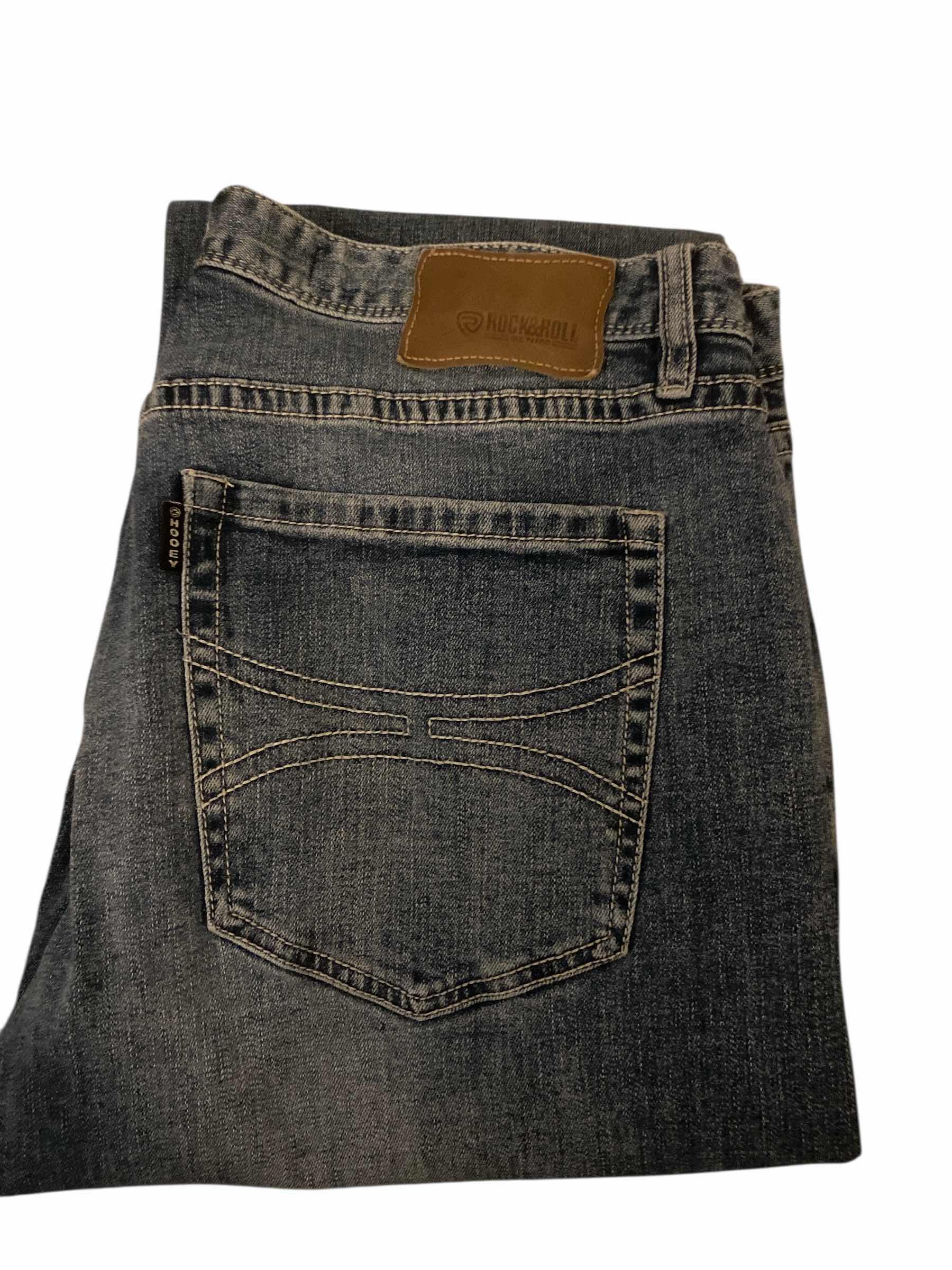 Photo 1 of MENS ROCK & ROLL DENIM JEANS SIZE 38 L36