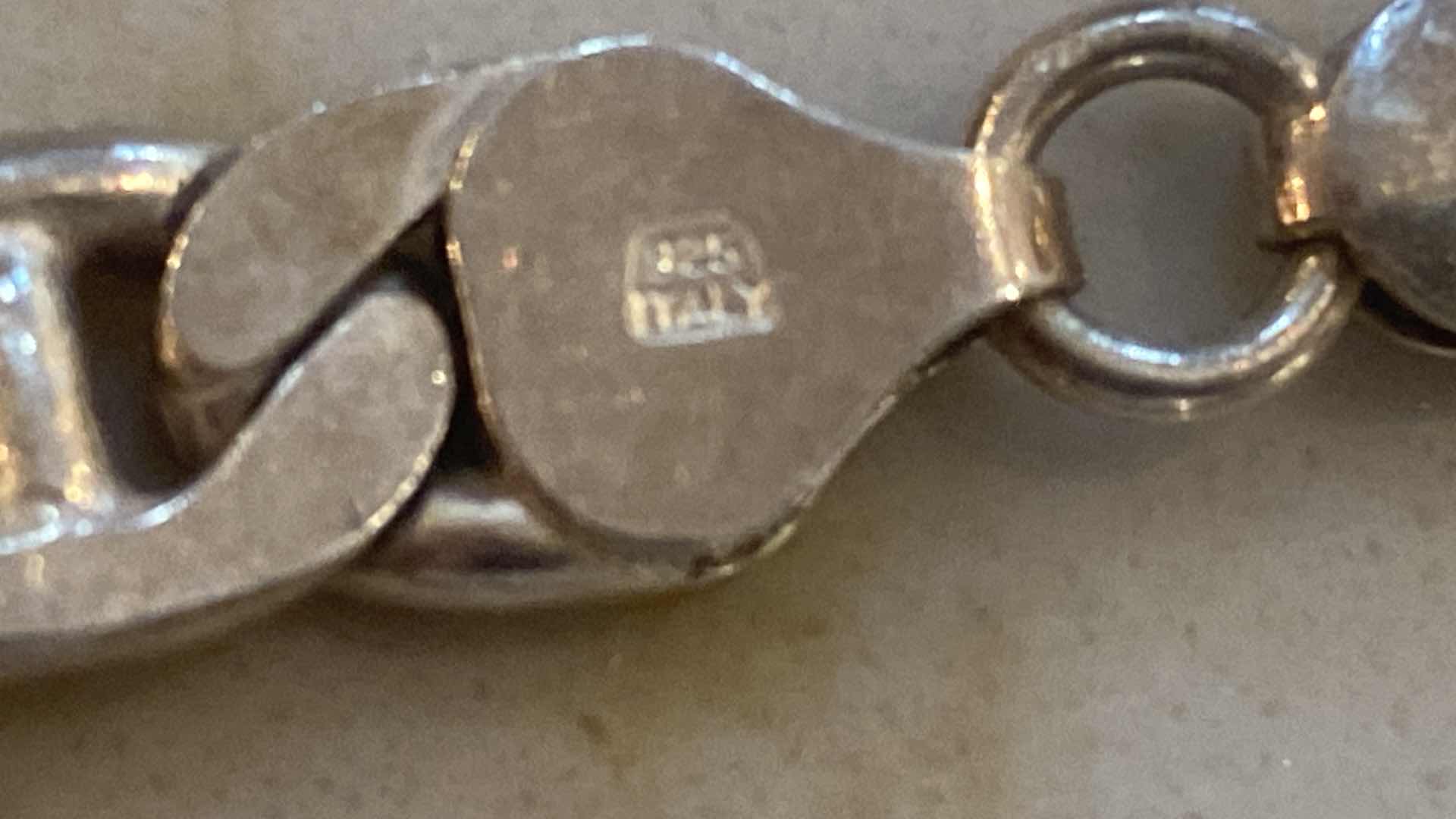 Photo 1 of MENS STERLING 925 BRACELET 19.16 & MIXED METAL BRACELET