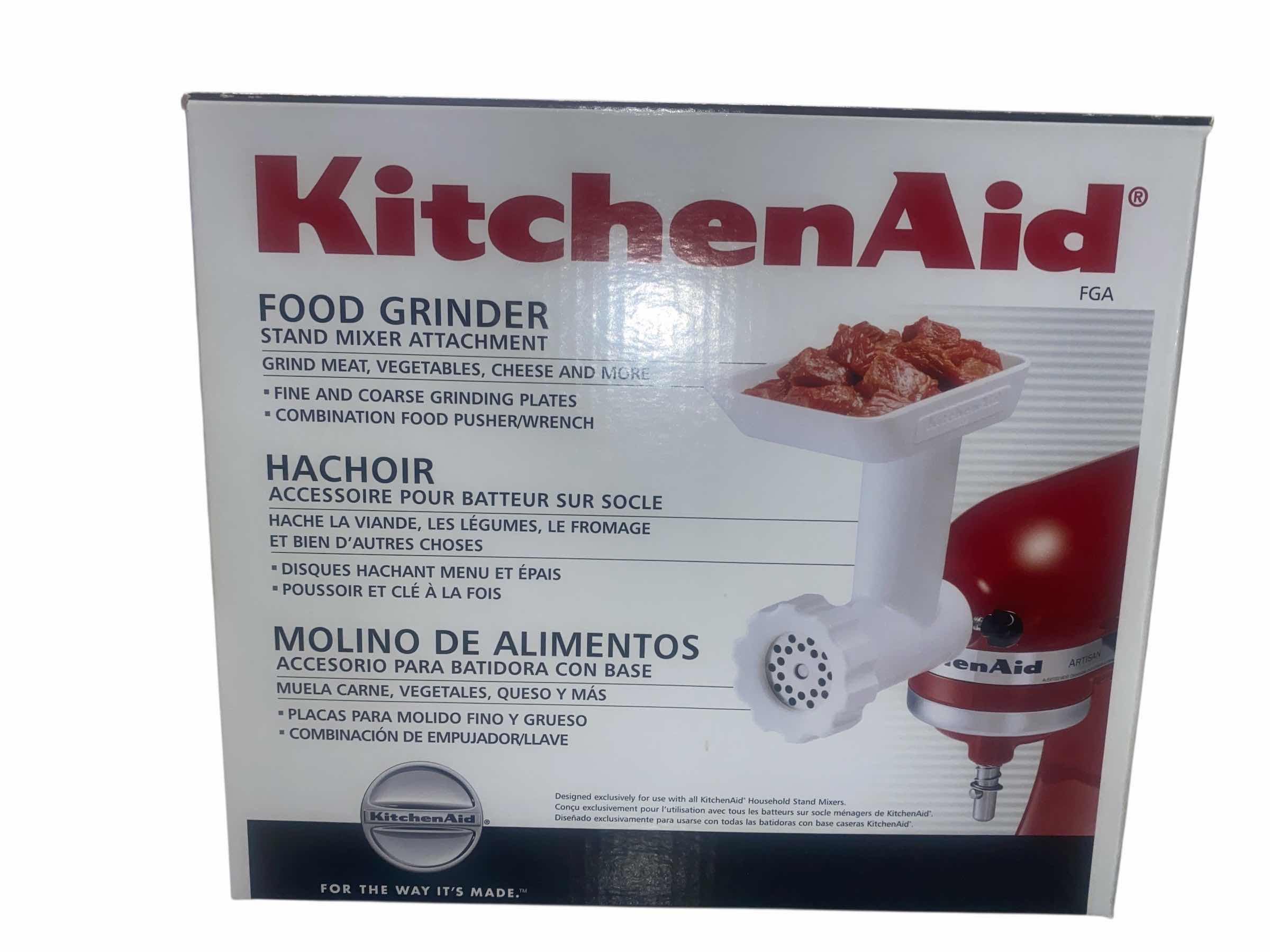 Photo 1 of NEW KITCHEN AID FOOD GRINDER ATTACHMENT FOR STAND MIXER
