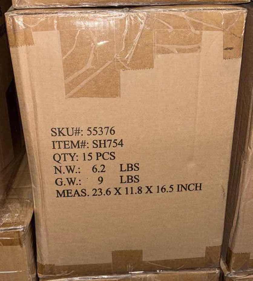 Photo 1 of NEW CASE OF HOME-X 9-INCH SALAD/DESSERT PLATE HOLDER, HOLDS PLATES IN UPRIGHT POSITION (15 PCS/CASE)