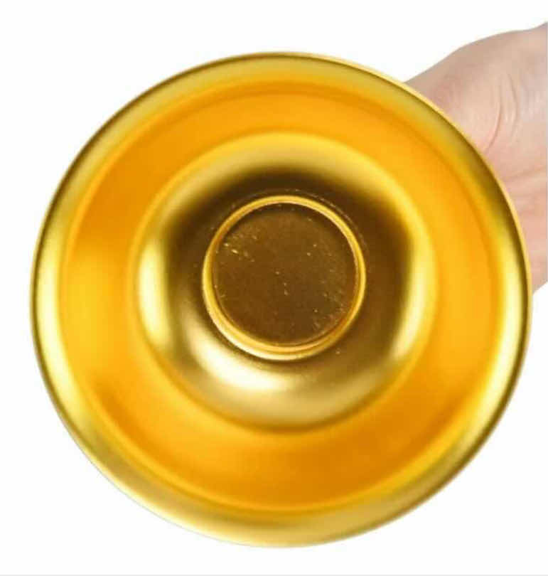 Photo 1 of NEW CASE OF HOME-X SET OF 4 GOLD ALUMINUM BOWLS 4.5” X 2” (APPROX 36 SETS PER CASE)