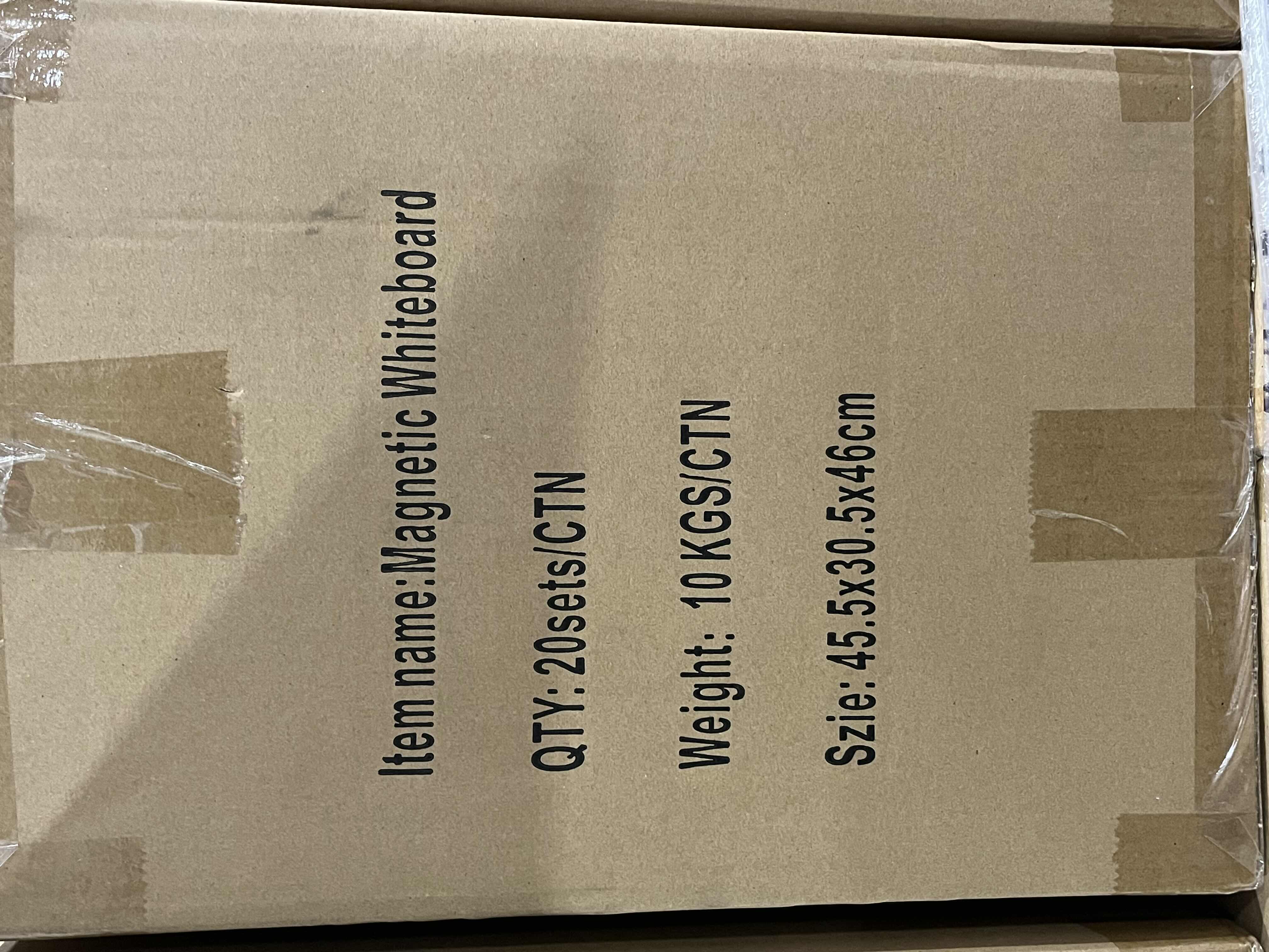 Photo 1 of NEW CASE OF SCRIBBL BLANK WHITE MAGNETIC DRY ERASE BOARD 17” X 11.5” W MARKERS & ERASER (20 SETS PER CASE)