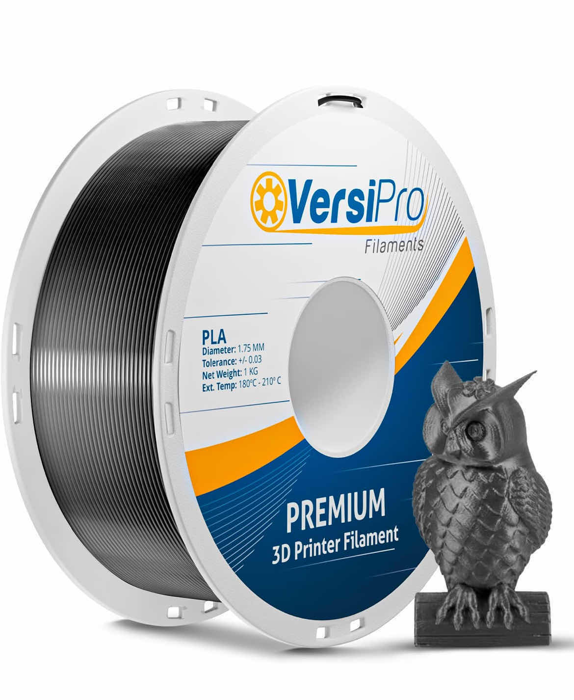 Photo 1 of NEW 2-PACK OF VERSIPRO FILAMENTS PREMIUM 3D PRINTER SILVER FILAMENT