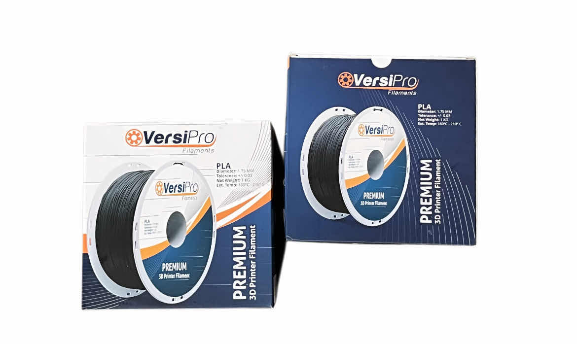 Photo 1 of NEW 2-PACK OF VERSIPRO FILAMENTS PREMIUM 3D PRINTER SILVER FILAMENT