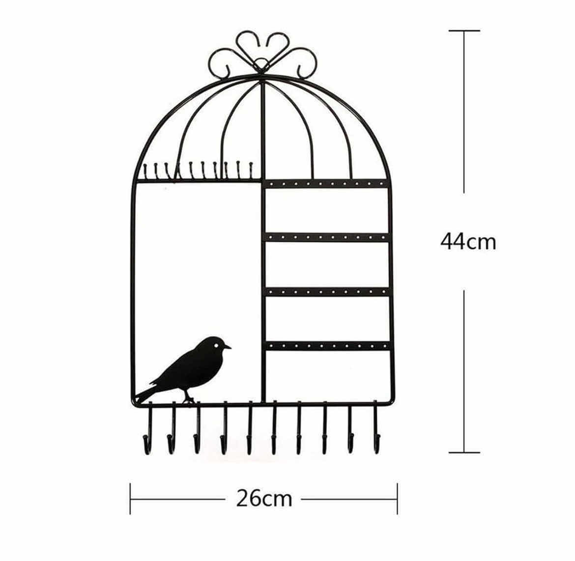 Photo 1 of NEW CASE OF ARAB BLACK BIRD CAGE JEWELRY STAND (20PCS PER CASE)