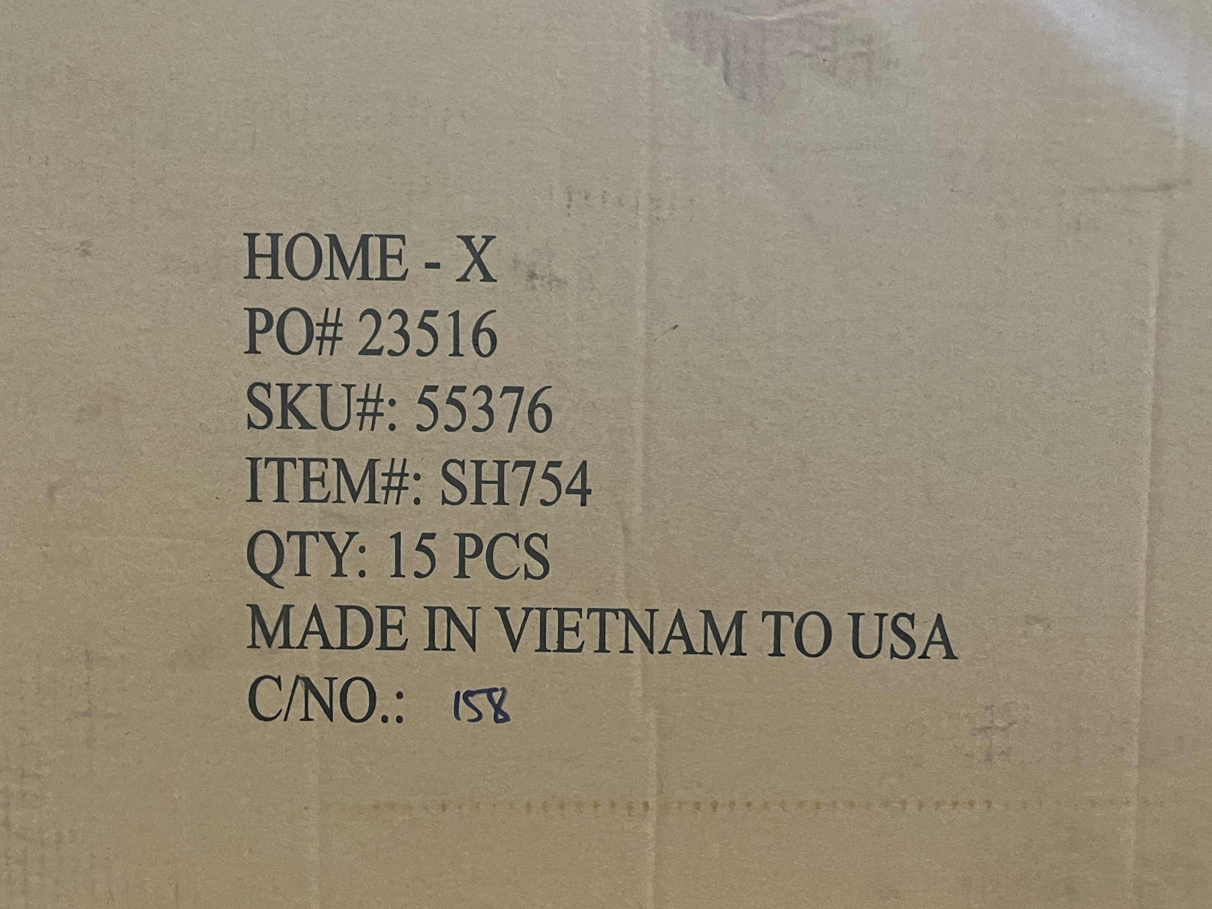 Photo 1 of NEW CASE OF HOME-X 9” SALAD/DESSERT PLASTIC PLATE HOLDER (15PCS PER CASE)