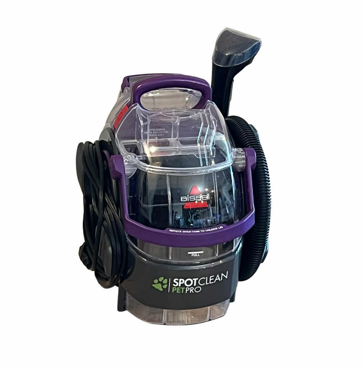 Photo 1 of BISSELL PETPRO SPOT CLEAN STEAM CLEANER W ATTACHMENTS