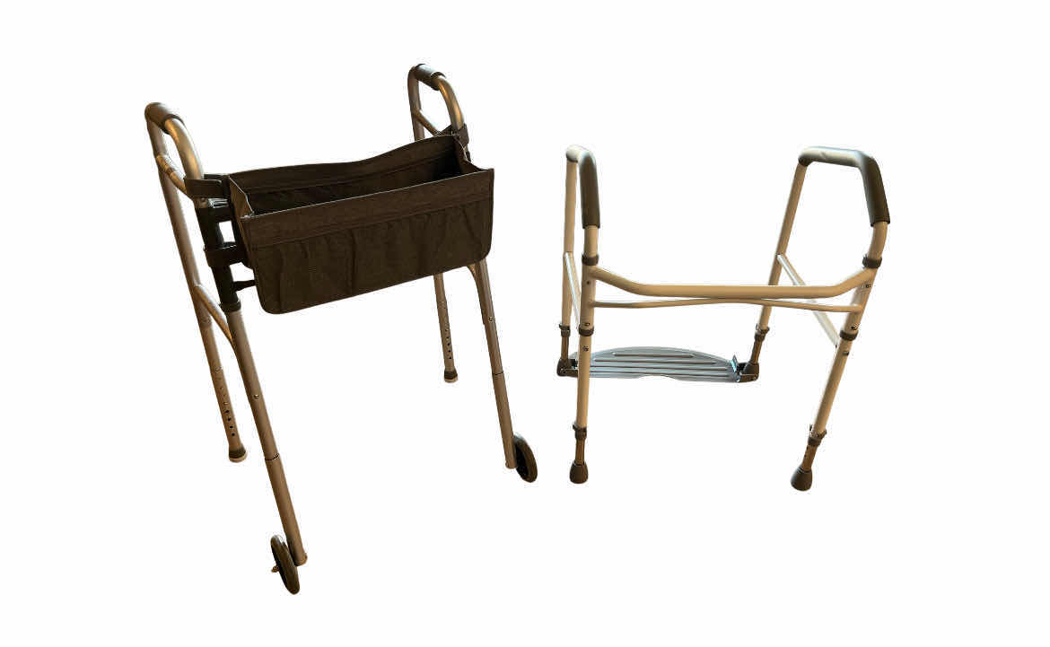 Photo 1 of GUARDIAN WALKER MDS86410W54H W FRONT STORAGE CADDY RK17CBI W SHOWER WALKER