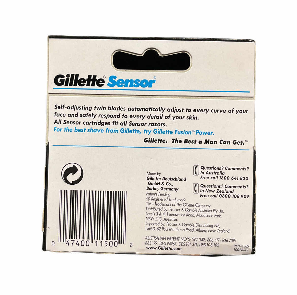 Photo 1 of NEW GILLETTE SENSOR REPLACEMENT COMFORT BLADES 30-PACK